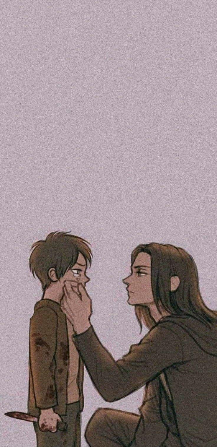 736x1513 Attack on Titan Wallpaper Phone