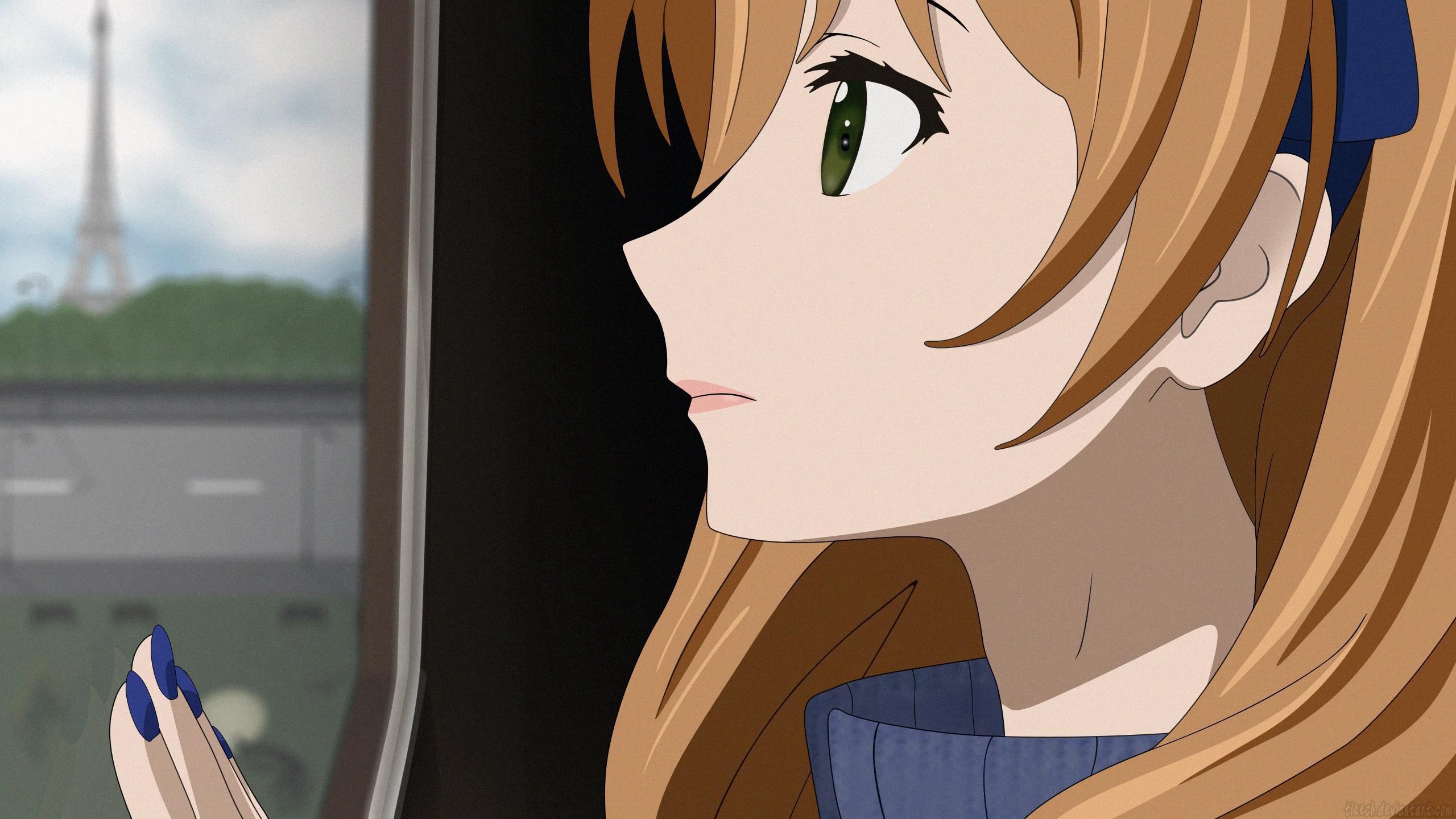 2560x1440 Kaga Kouko, Golden Time! HD Wallpaper
