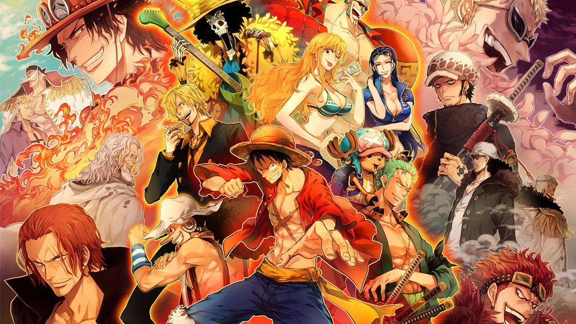 One Piece Collage Wallpapers - Top Free One Piece Collage Backgrounds -  WallpaperAccess