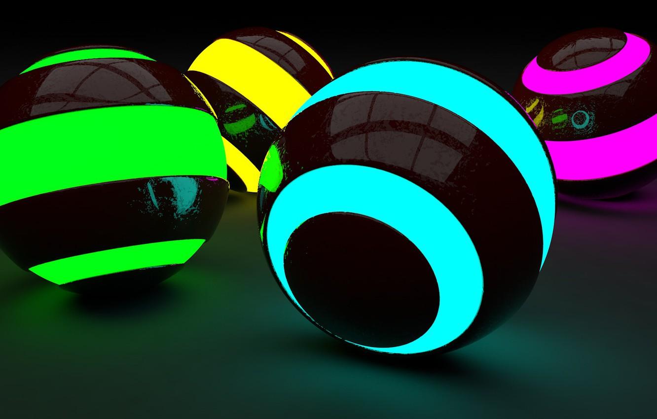 Neon Ball Wallpapers - Top Free Neon Ball Backgrounds - WallpaperAccess