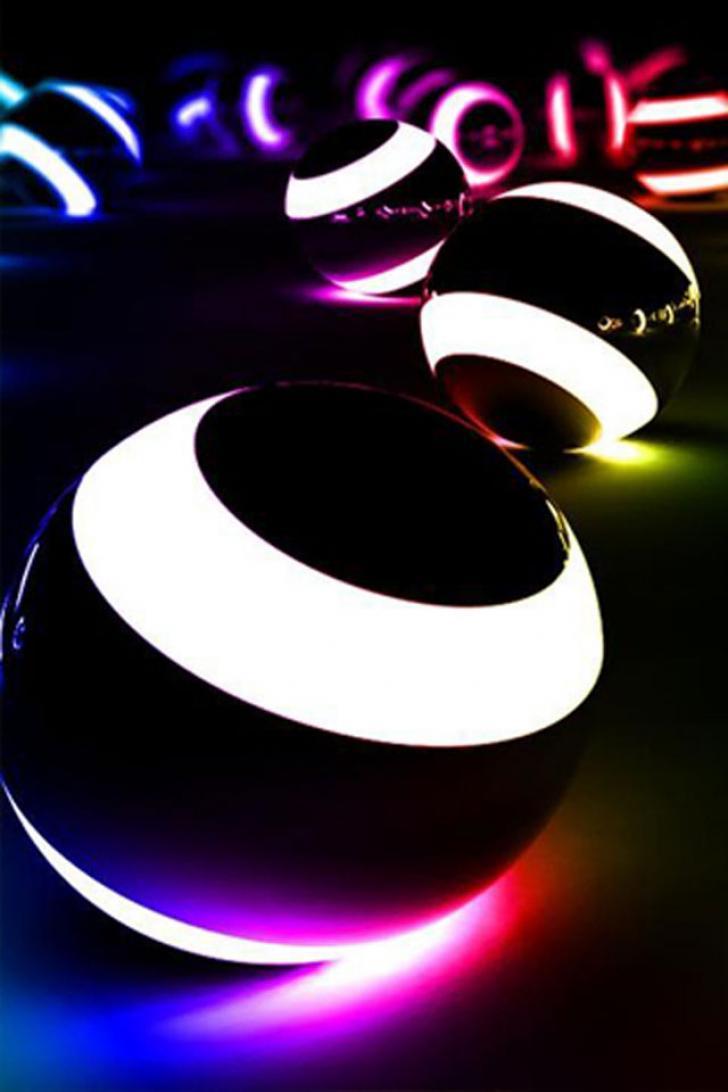 728x1092 Wallpaper HD: Neon, Balls, iPhone, Wallpaper, HD