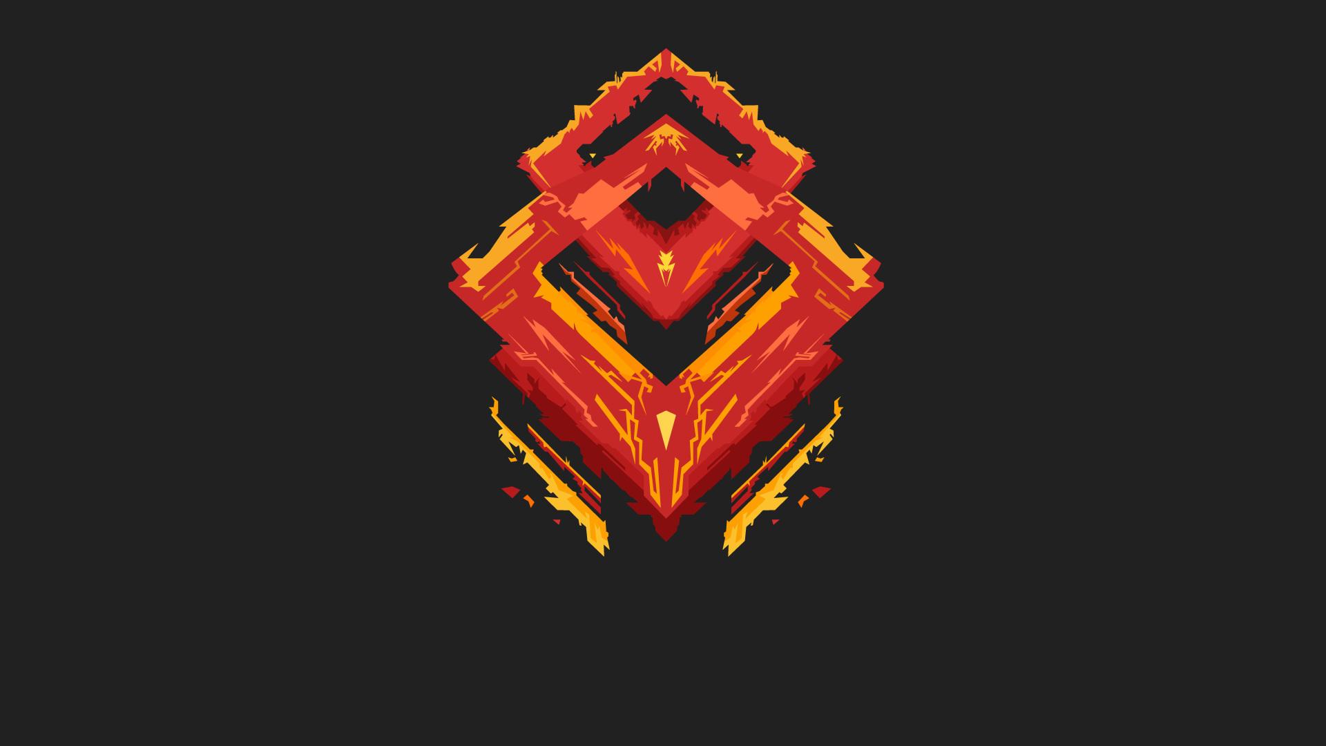 1920x1080 Devil Logo Minimalism 1080P Laptop Full HD Wallpaper, HD Minimalist 4K Wallpaper, Image, Photo and Background