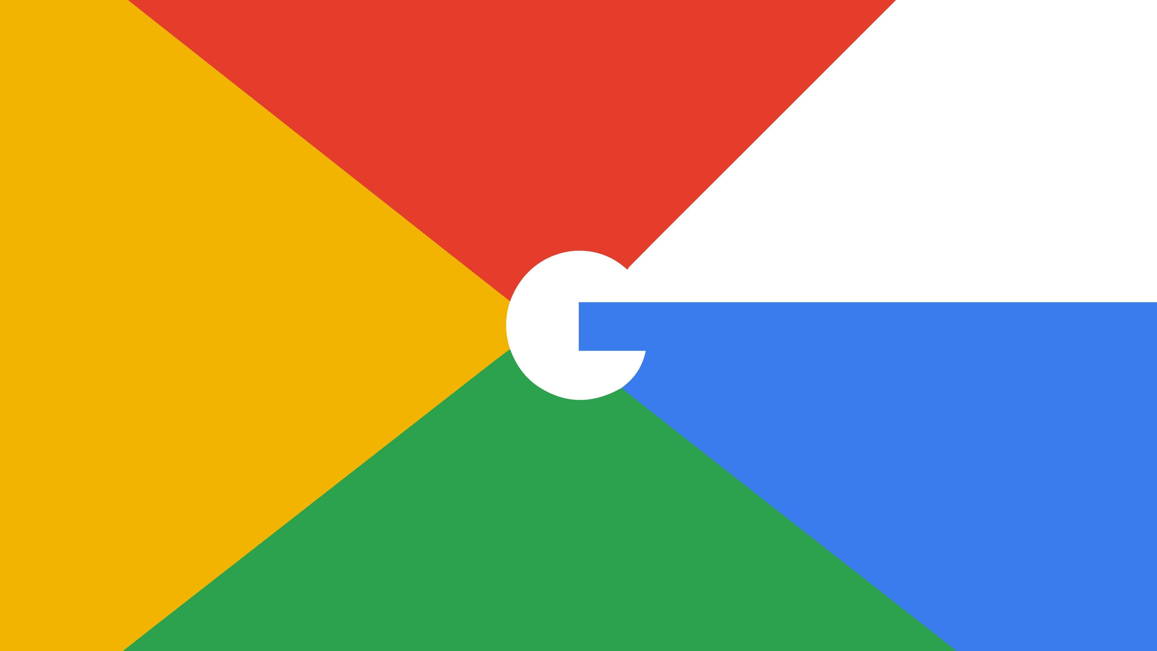 3840x2160 Google Minimalist Logo UHD 4K Wallpaper