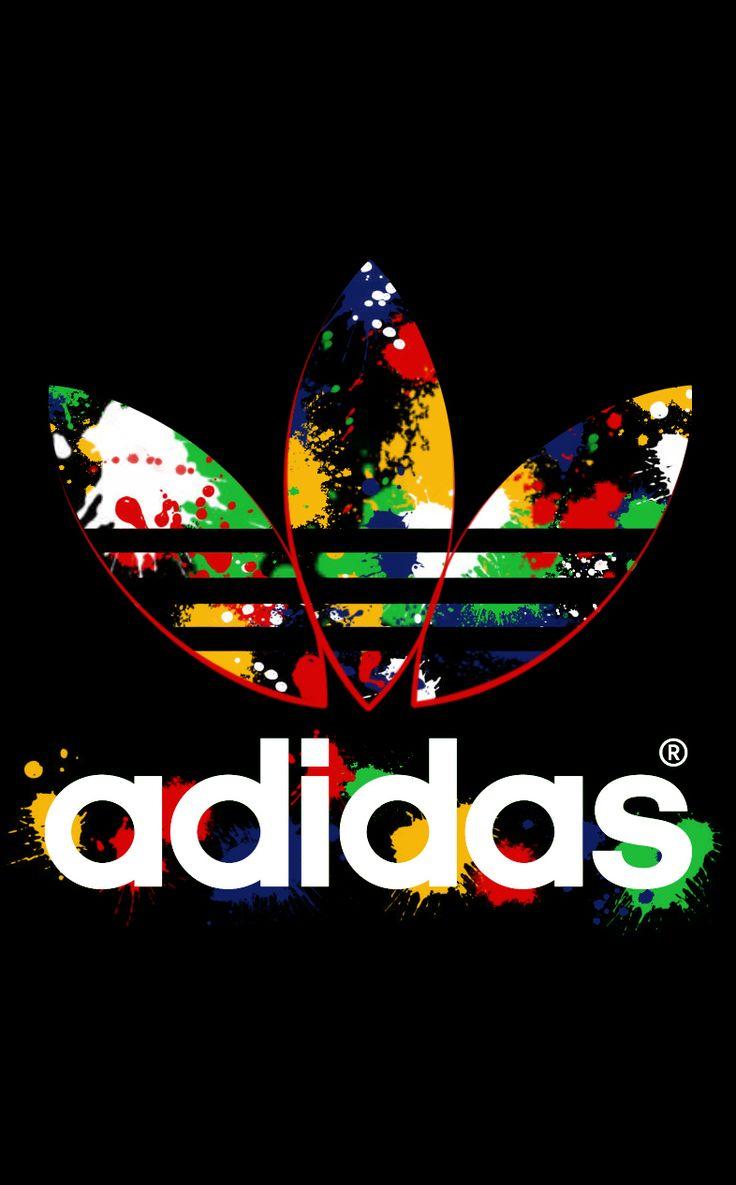 Colorful Adidas Logo Wallpapers - Free Colorful Logo Backgrounds - WallpaperAccess