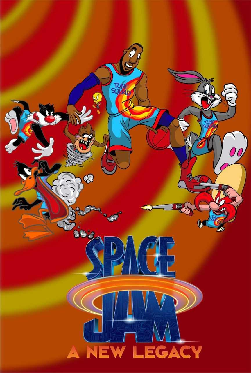 864x1280 Space Jam Wallpaper 4K