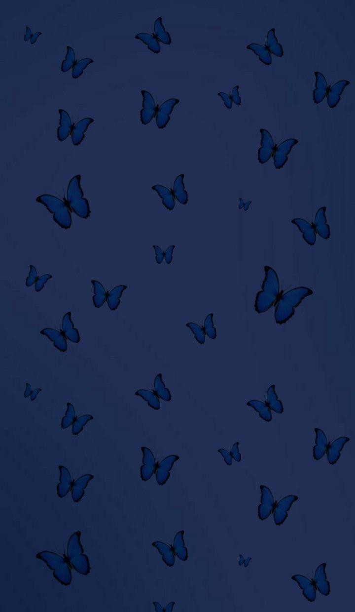 720x1239 Blue Dark Aesthetic. Blue butterfly wallpaper, Blue aesthetic, Blue wallpaper iphone. Blue butterfly wallpaper, Blue aesthetic, Blue wallpaper iphone