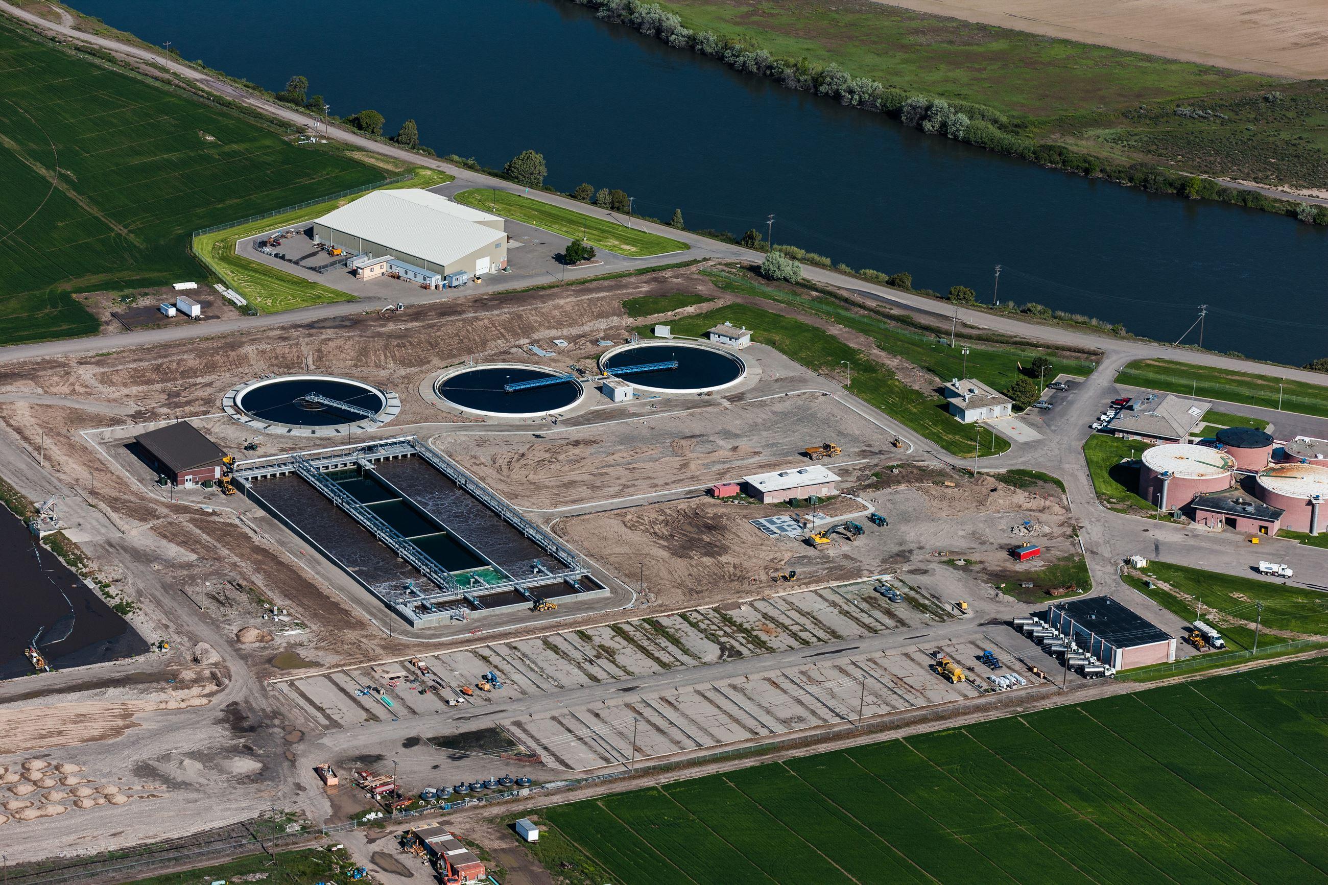 2600x1733 Treatment Plant Photo. Idaho Falls, ID