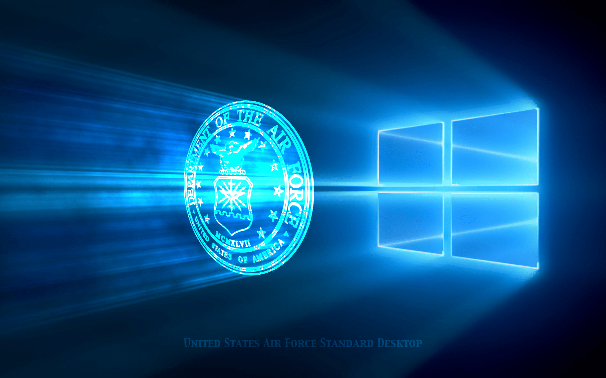 2560x1600 US Air Force Military Microsoft Windows 10 Wallpaper:2560x1600