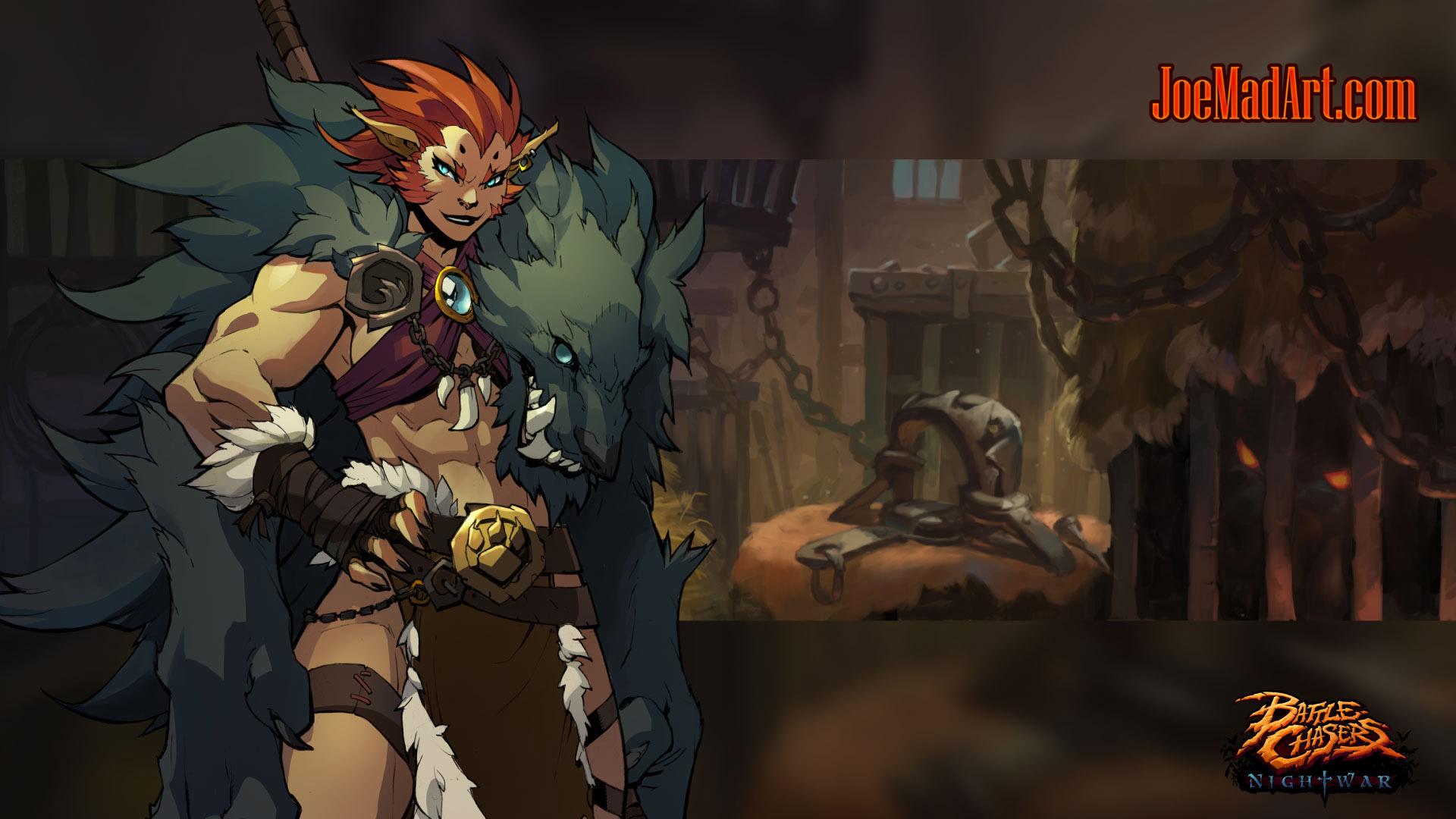 1920x1080 JoeMadArt.com update Battle Chasers NightWar is live and rocks!