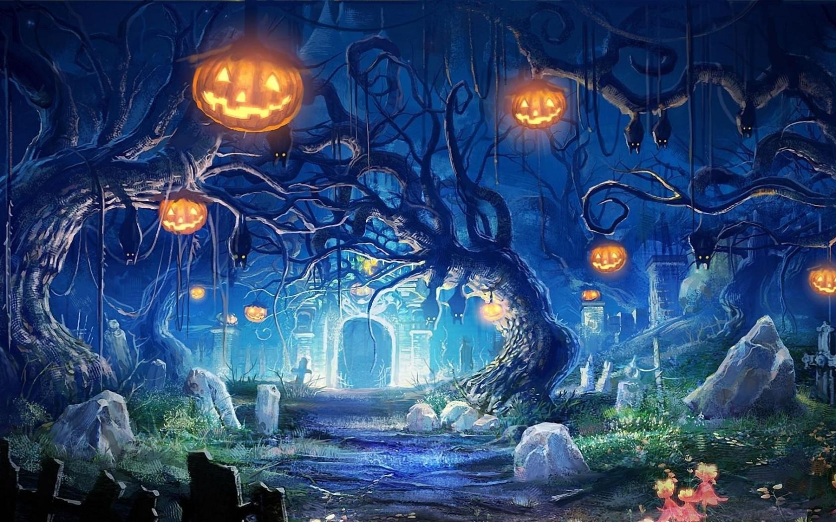 1680x1050 halloween, holiday, castle 1680x1050 Resolution Wallpaper, HD Holidays 4K Wallpaper, Image, Photo and Background
