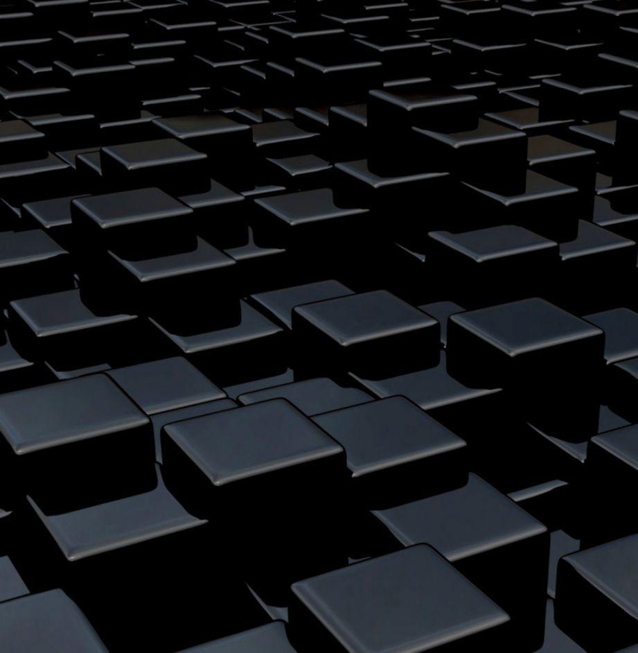 921x942 Black Cube Wallpaper