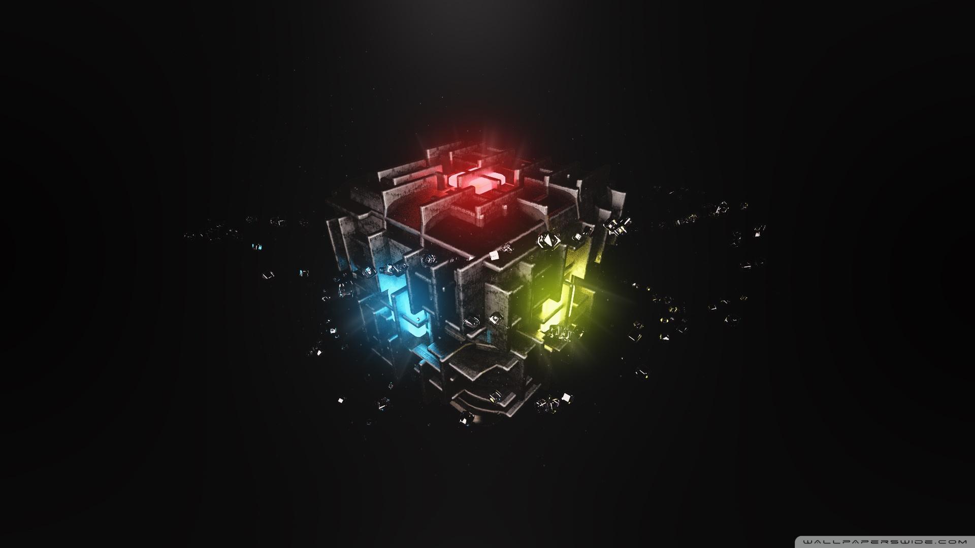 1920x1080 Dark Cube Ultra HD Desktop Background Wallpaper for 4K UHD TV : Widescreen & UltraWide Desktop & Laptop : Tablet