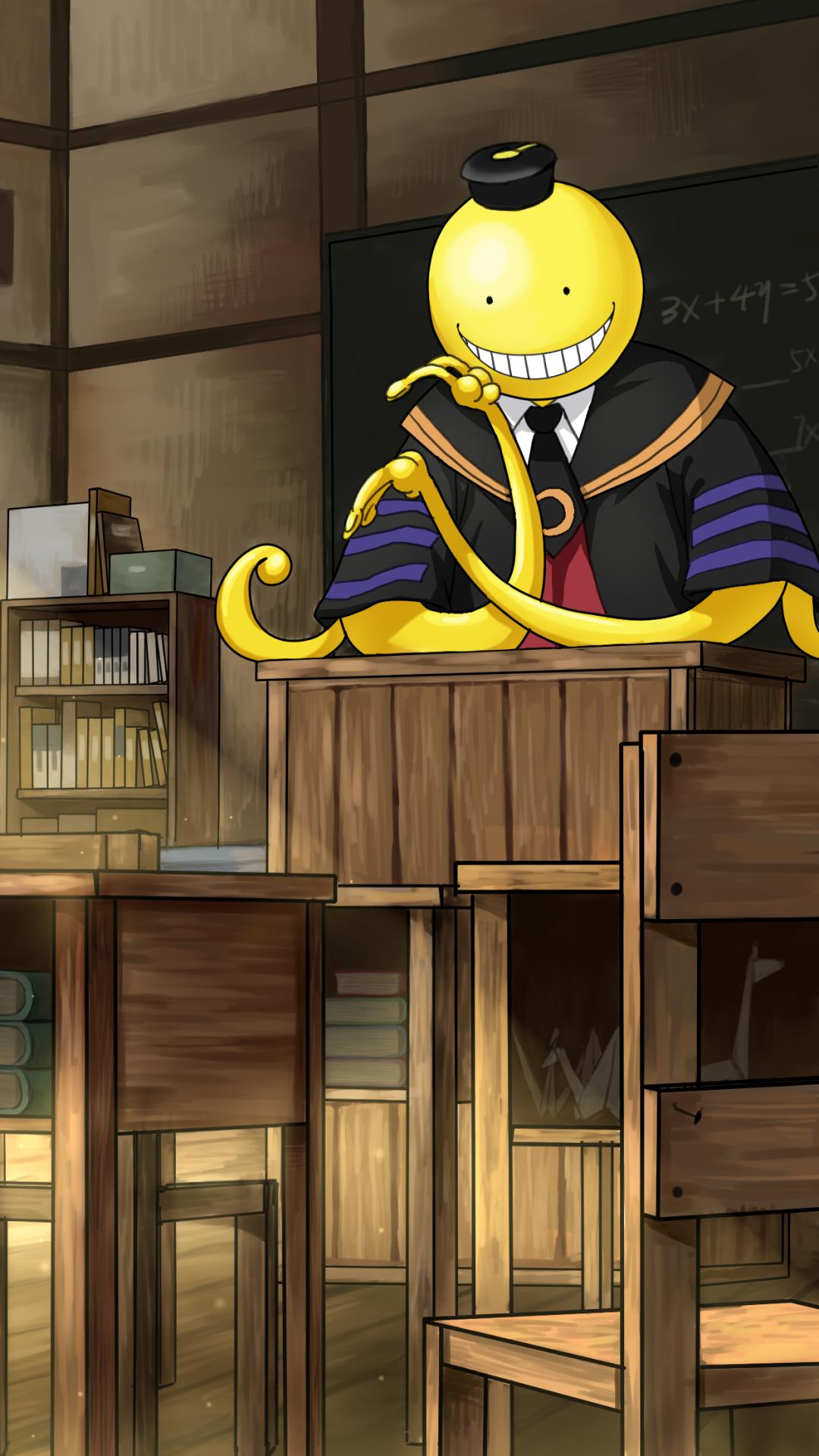 Koro Sensei Phone Wallpapers - Top Free Koro Sensei Phone Backgrounds ...