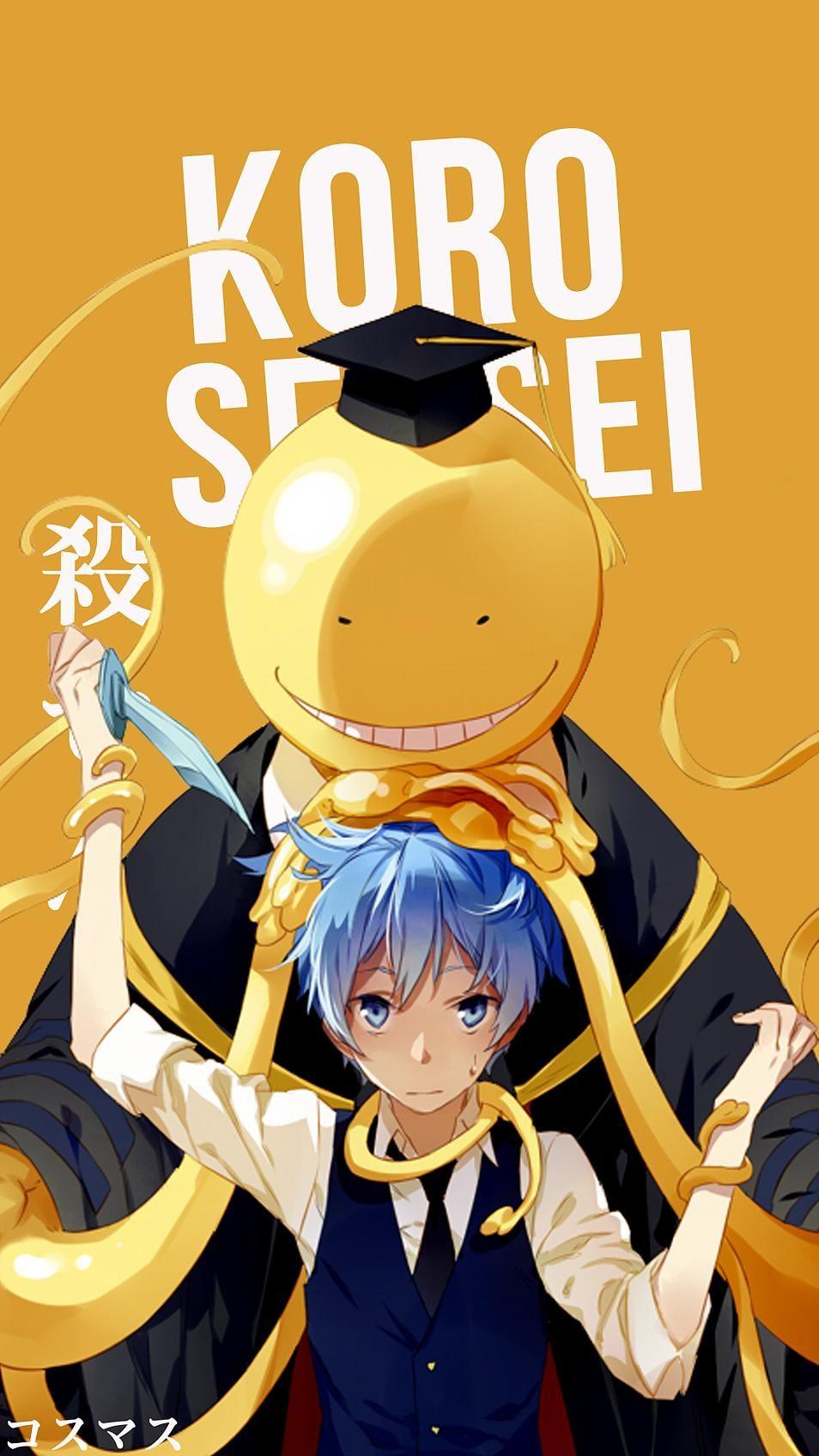 954x1696 Koro Sensei V2 Korigengi Sensei Vs All Might Wallpaper & Background Download