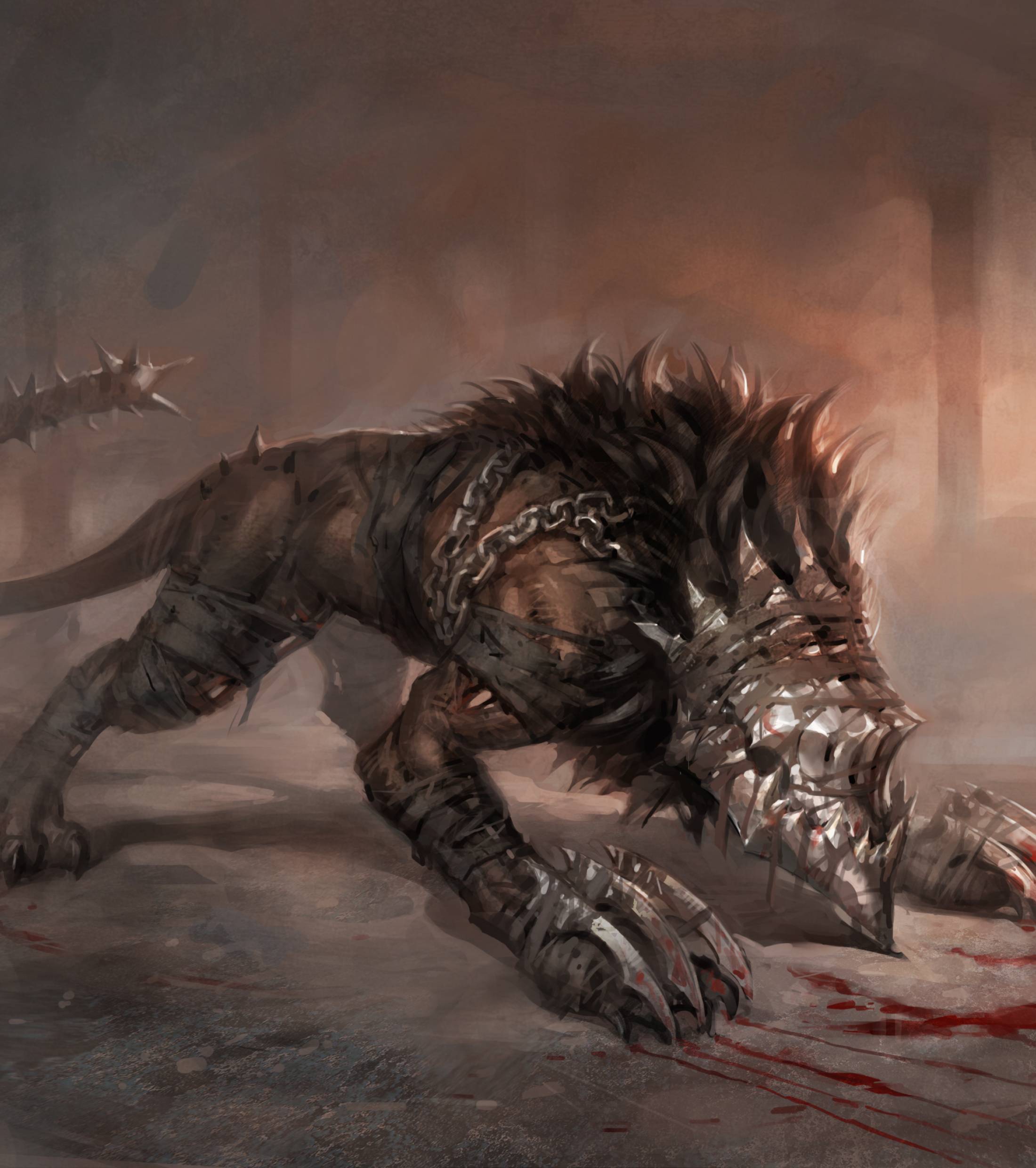 2200x2480 cerberus, dog, art 2200x2480 Resolution Wallpaper, HD Fantasy 4K Wallpaper, Image, Photo and Background