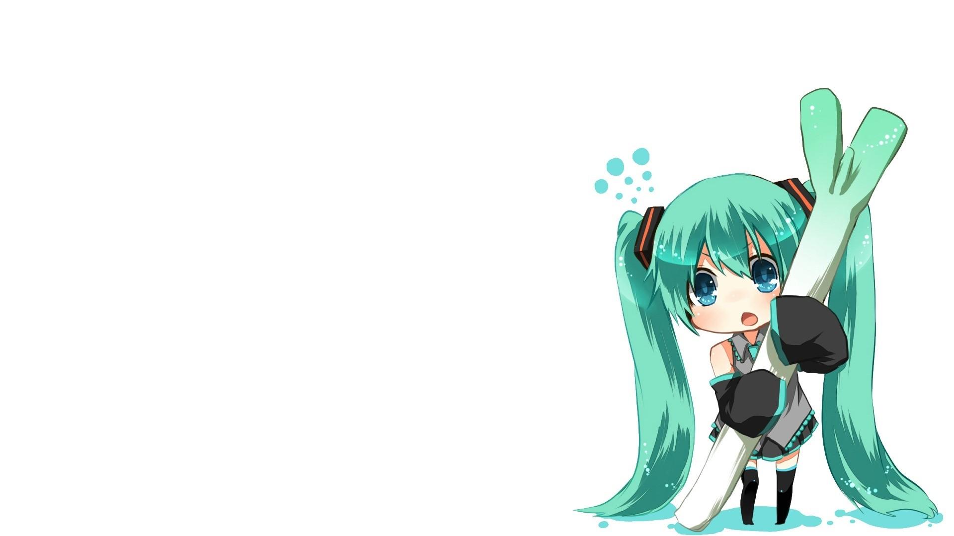 1920x1080 Chibi Anime Girl Wallpaper