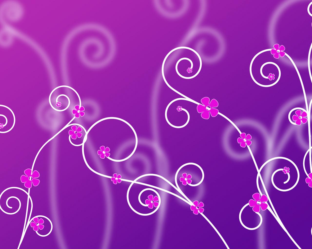 1280x1024 Free download Purple flowers wallpaper Vector wallpaper 433 [1920x1080] for your Desktop, Mobile & Tablet. Explore Purple Floral Background. Free Wallpaper of Purple Roses, Wallpaper for Walls Purple Floral