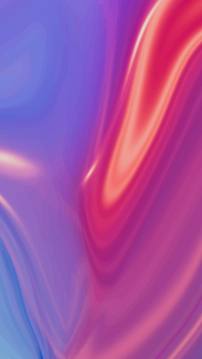 675x1200 Red and purple fluid patterned