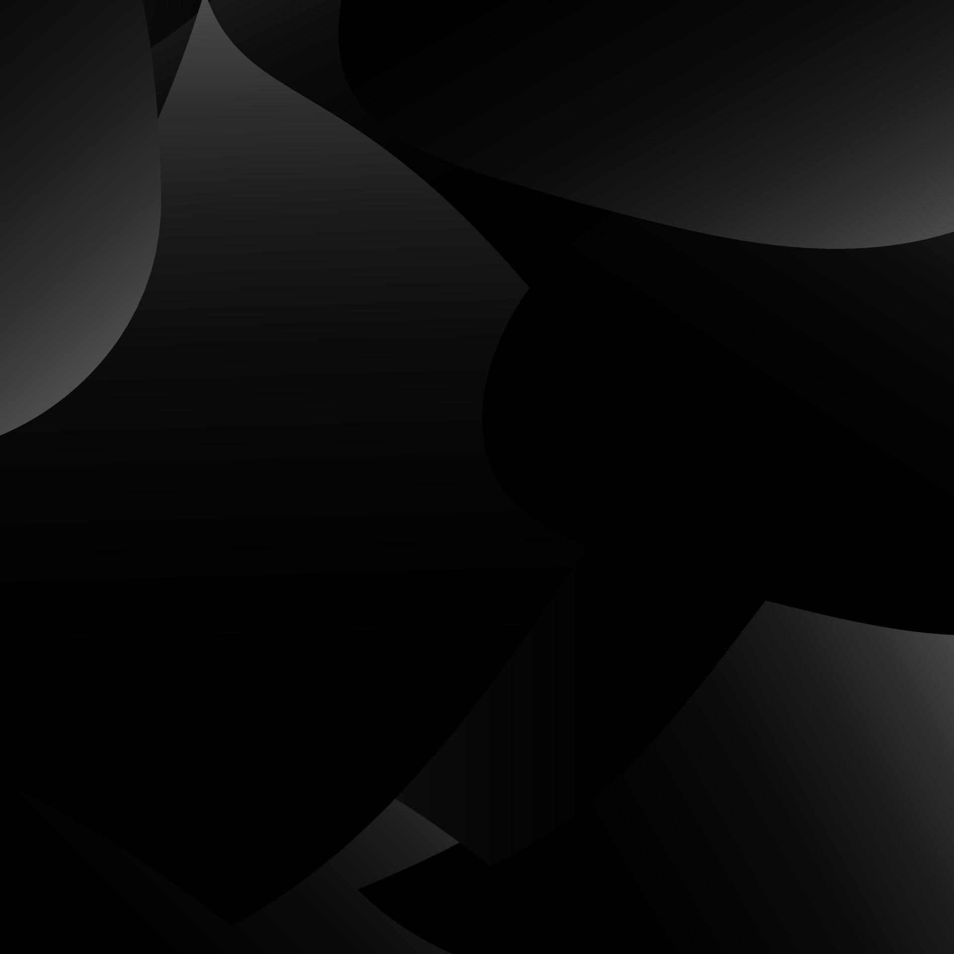 1920x1920 Simple black abstract background. Dark geometric illustration