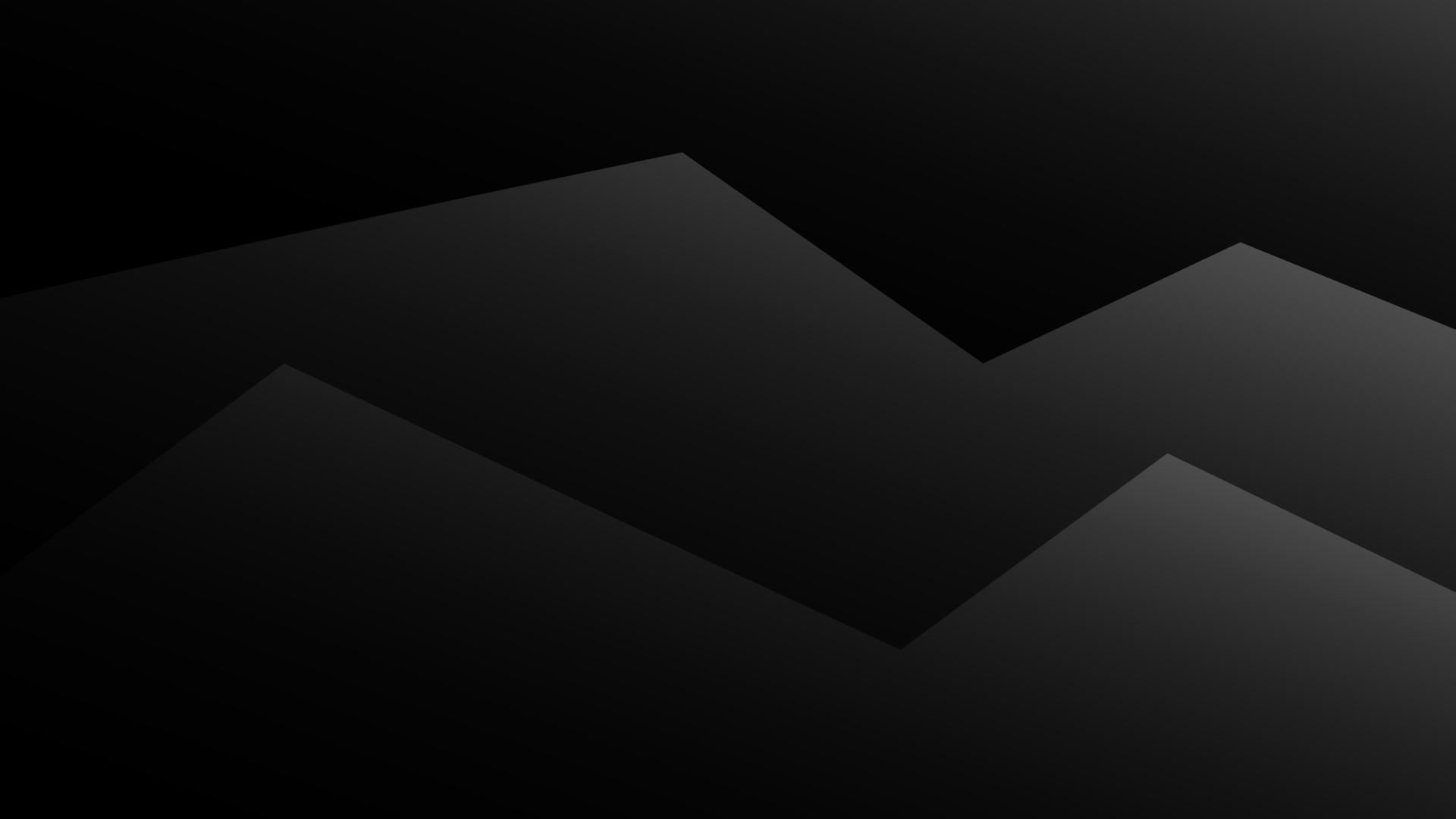 1920x1080 Simple black abstract background. Dark geometric illustration