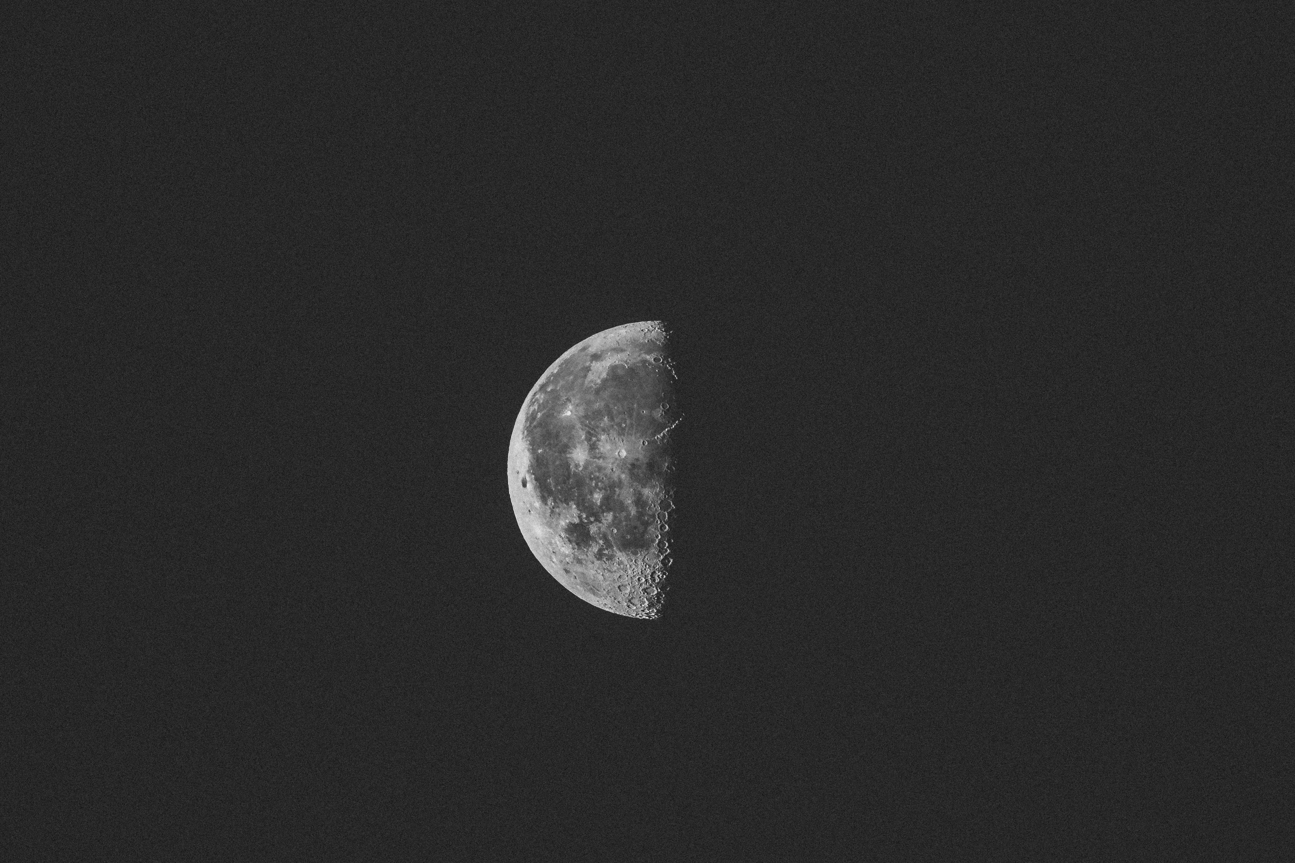 5184x3456 Dark Night Moon, HD Nature, 4k Wallpaper, Image, Background, Photo and Picture