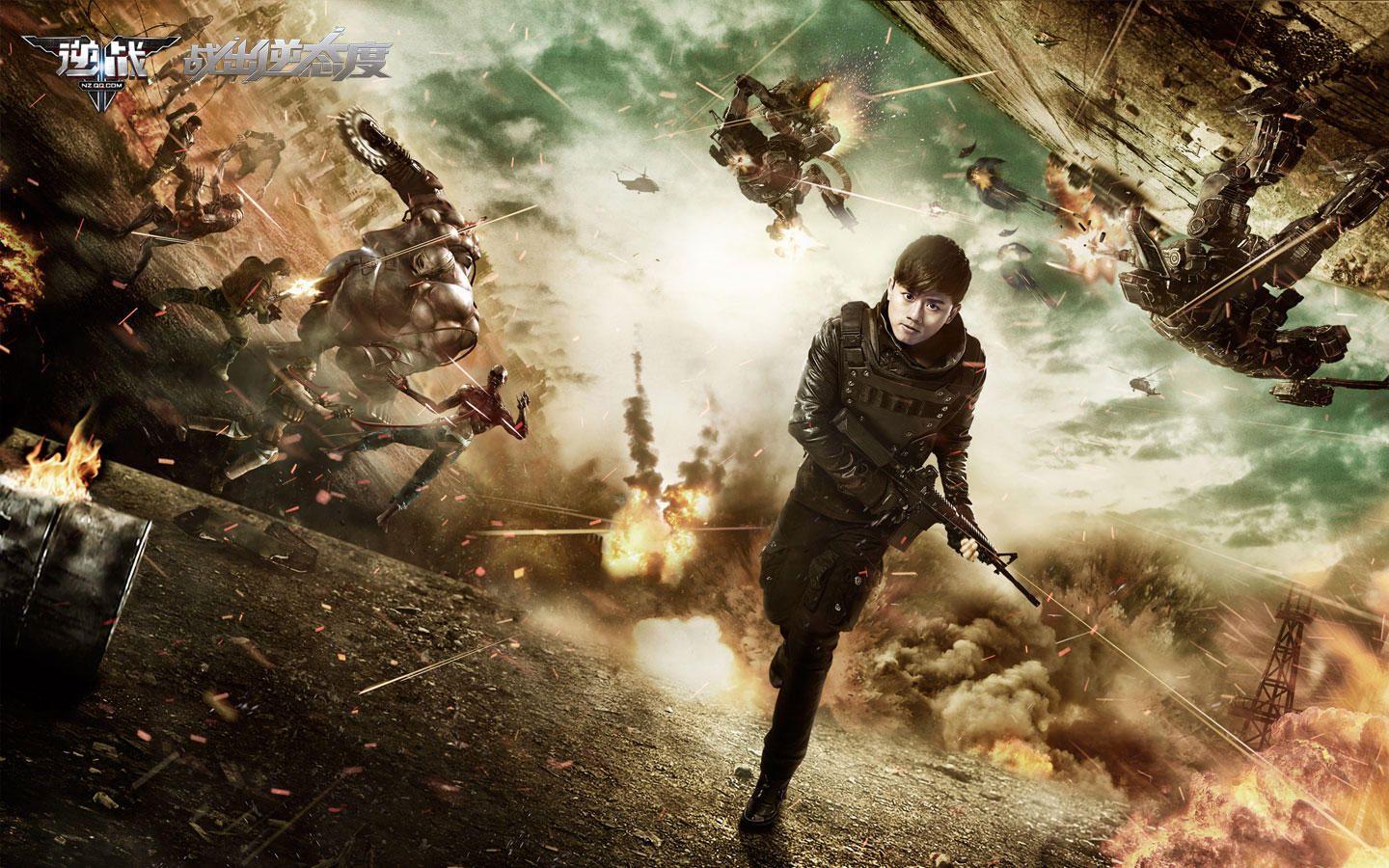 1440x900 Zhang Jie endorsement against the war game desktop wallpaper 49770