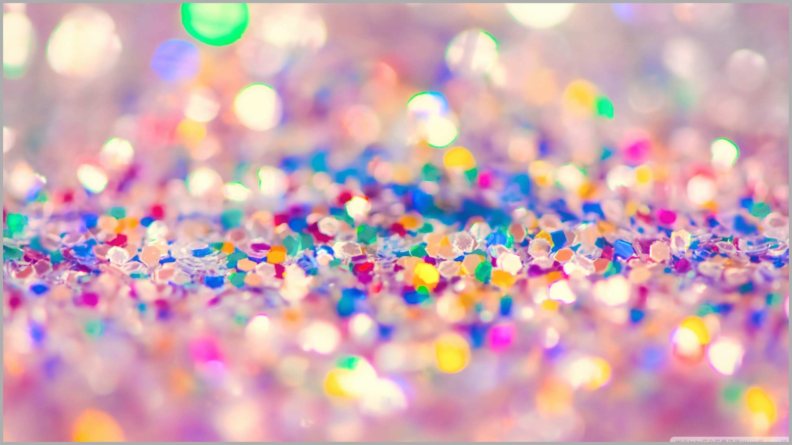2560x1440 Cute Rose Gold Glitter Wallpaper