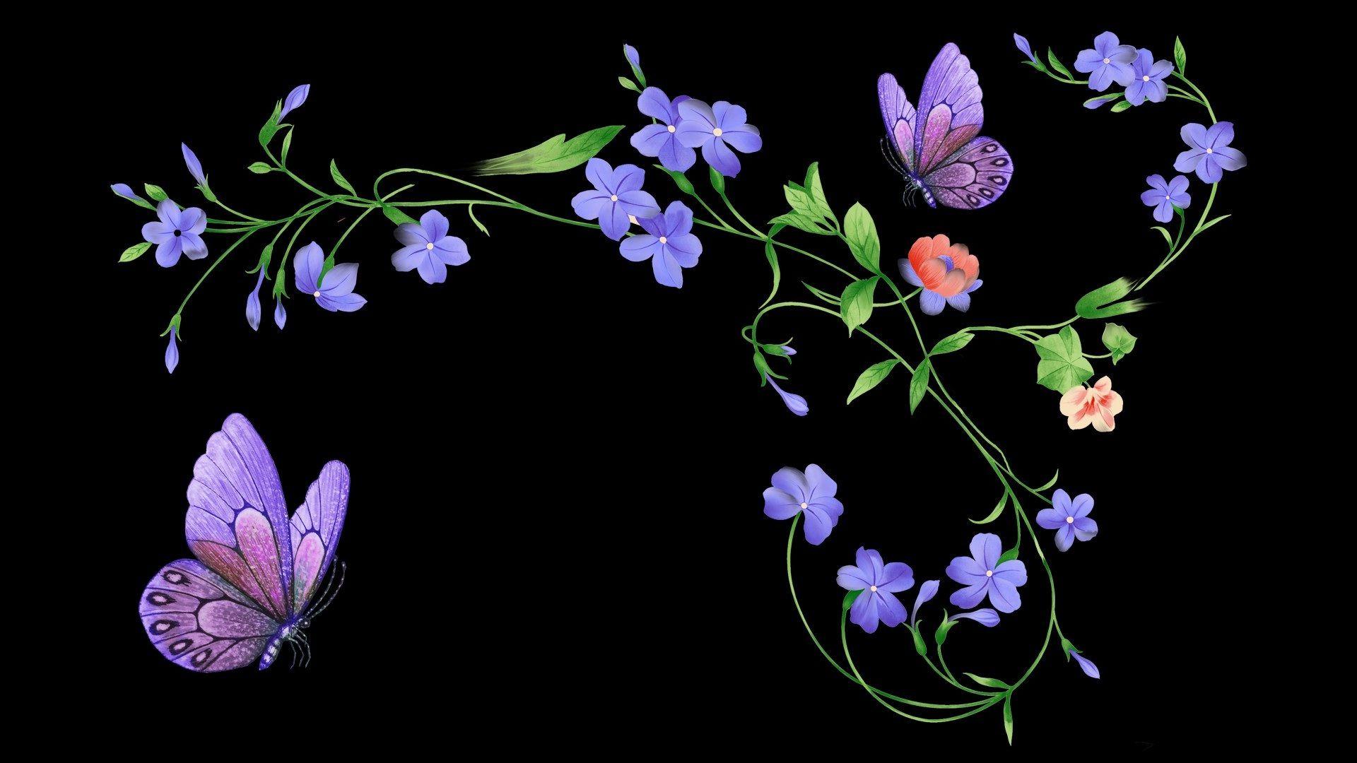 1920x1080 Butterfly Art HD Wallpaper