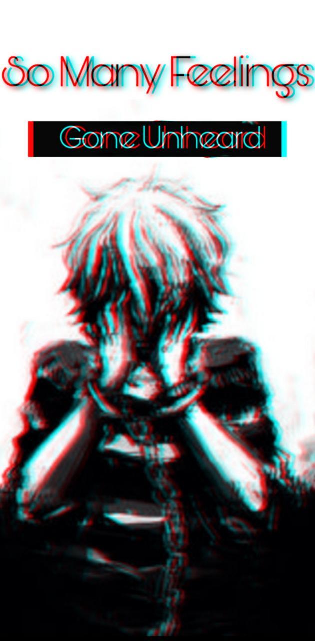 630x1280 Sad anime boy wallpaper