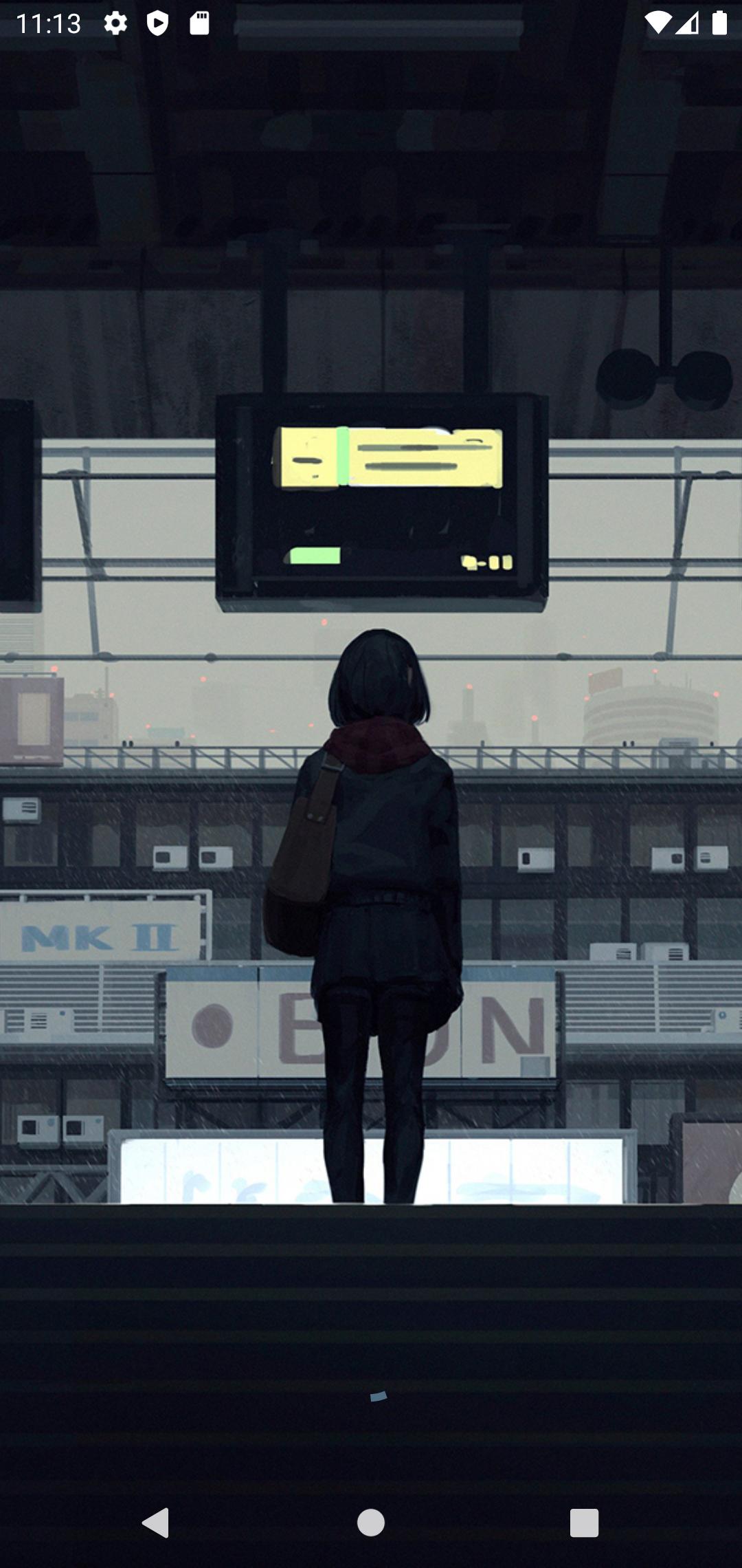1080x2280 Sad Anime Wallpaper Wallpaper for Android
