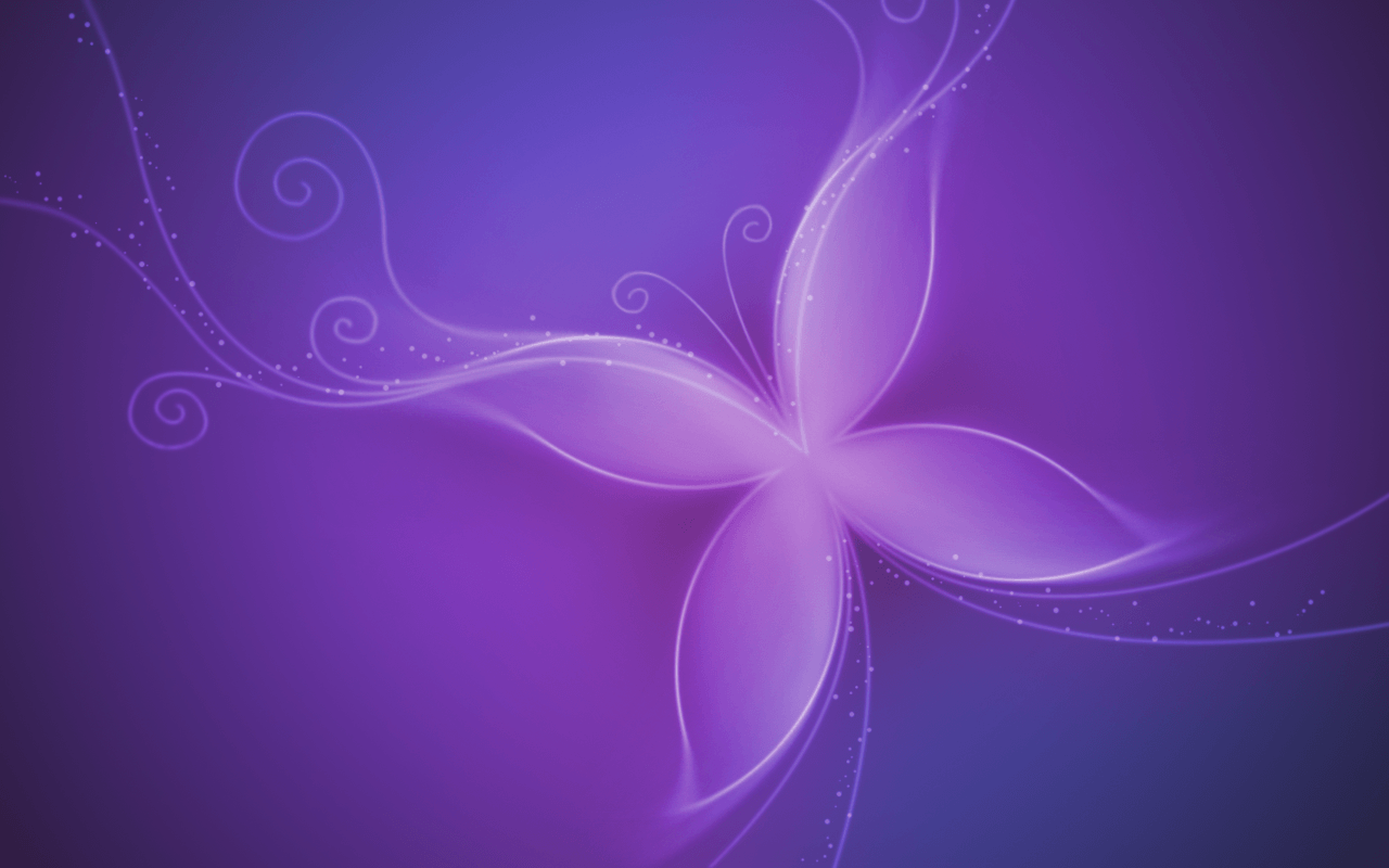1280x800 Pink and Purple Butterfly Wallpaper