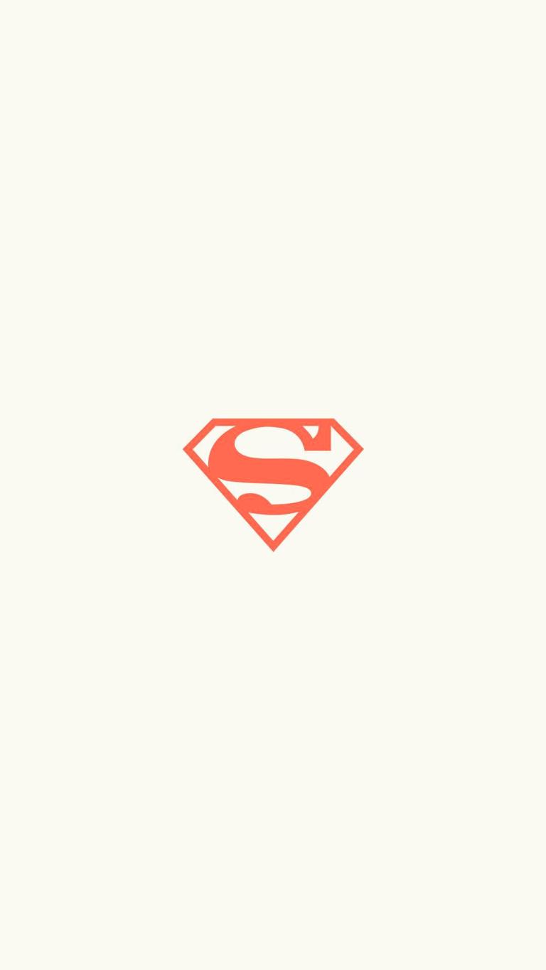 768x1365 Superman Logo Minimal 1080X1920 iPhone 12 Home Screen