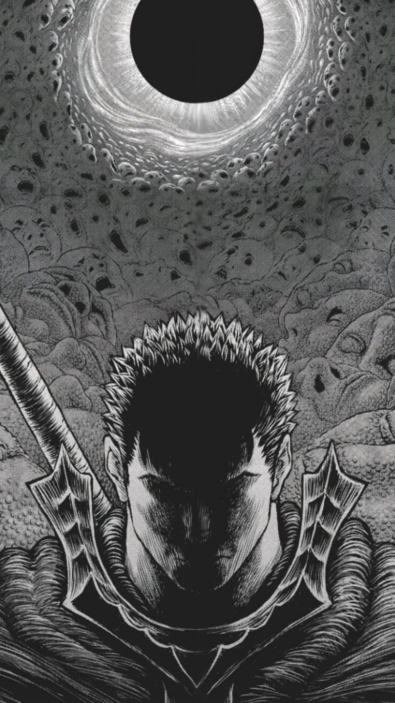 809x1438 Berserk Manga Wallpaper For Tech