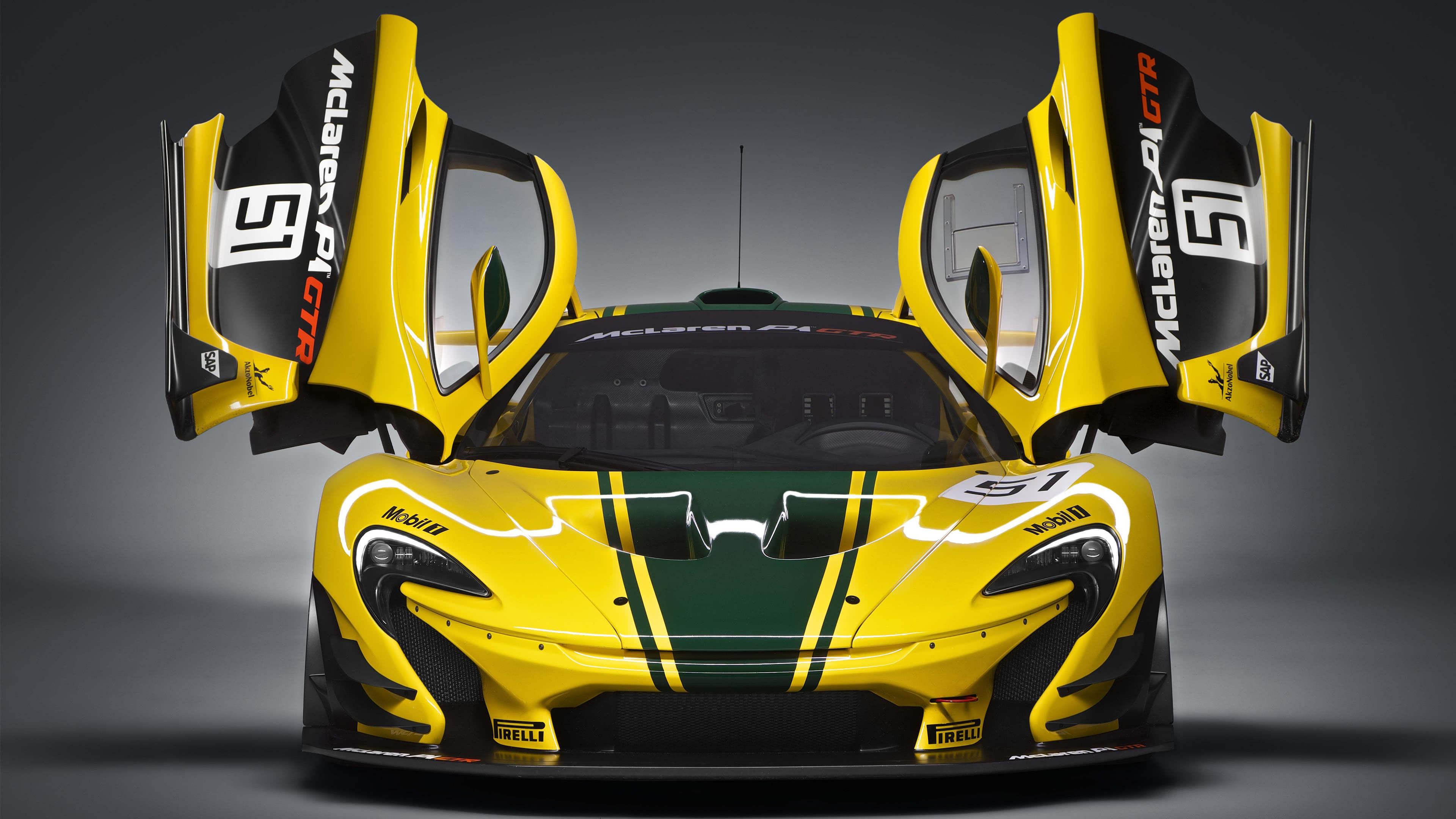 3840x2160 McLaren P1 GTR Front UHD 4K Wallpaper