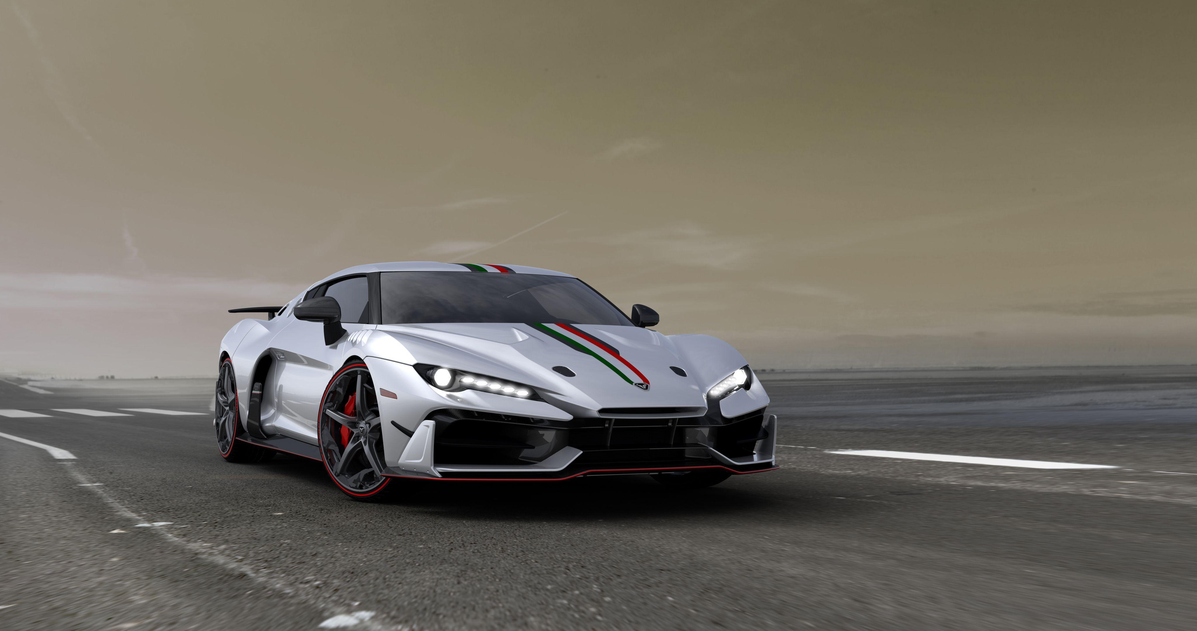 4096x2160 Wallpaper Italdesign Lamborghini Huracan, 4K, Automotive