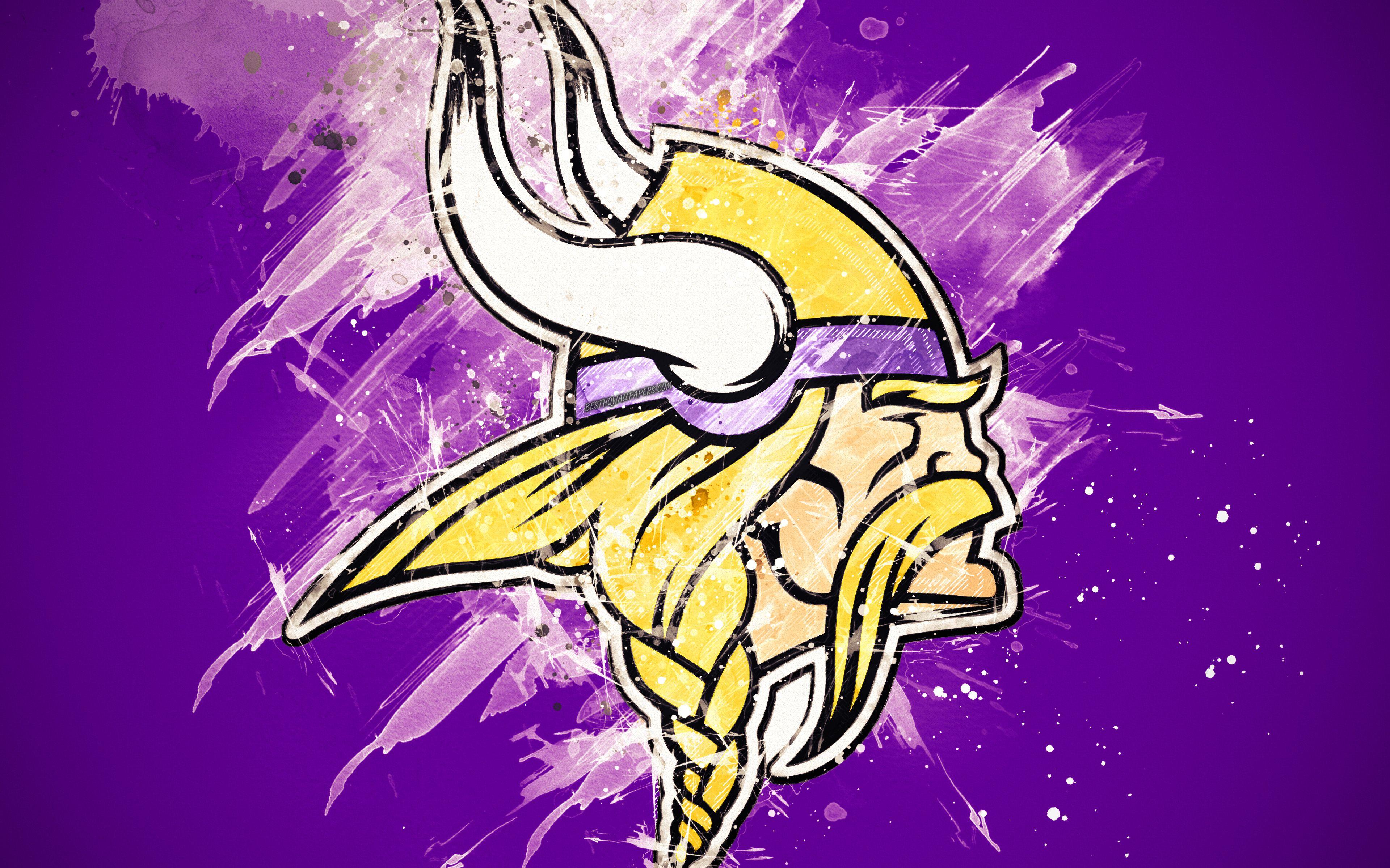 Wallpaper wallpaper, sport, logo, NFL, Minnesota Vikings images for  desktop, section спорт - download