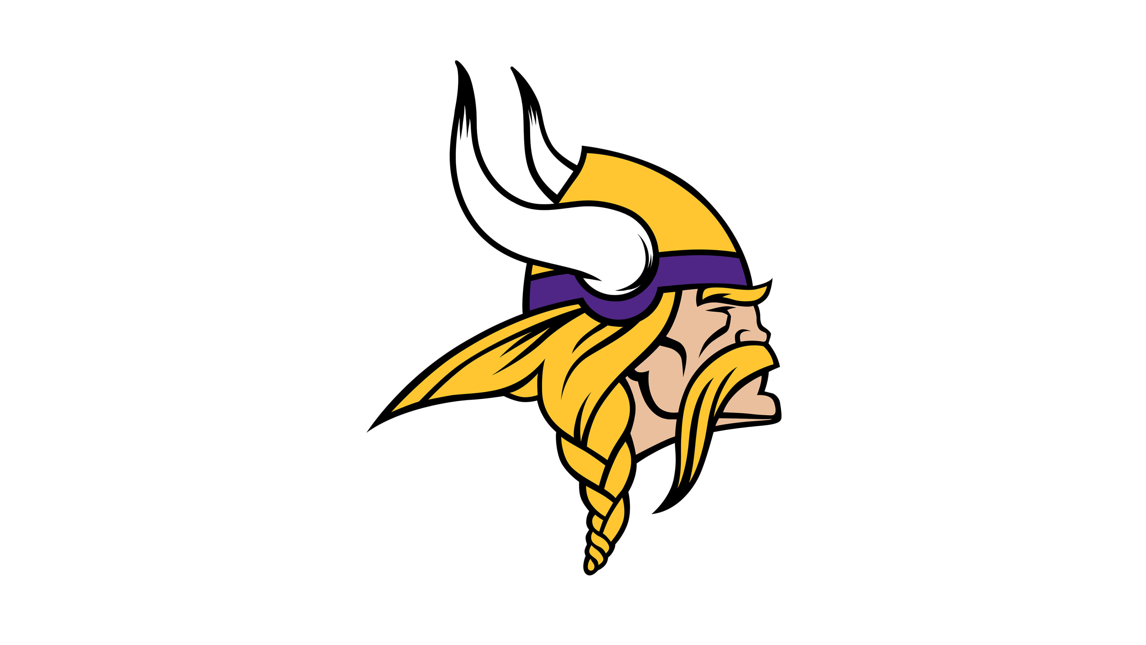 3840x2160 Minnesota Vikings NFL Logo UHD 4K Wallpaper