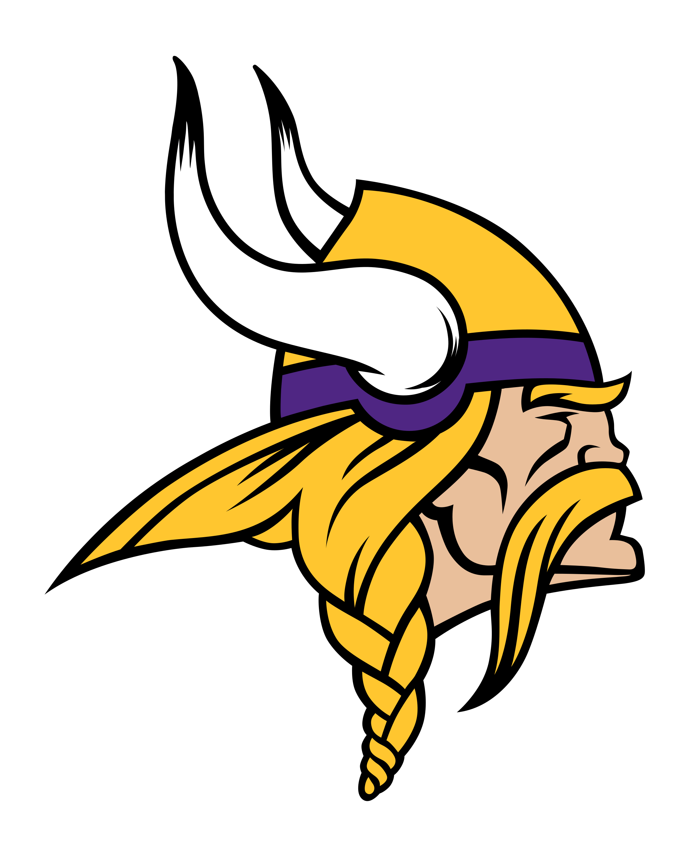 2400x3000 Minnesota Vikings Logo PNG Transparent & SVG Vector