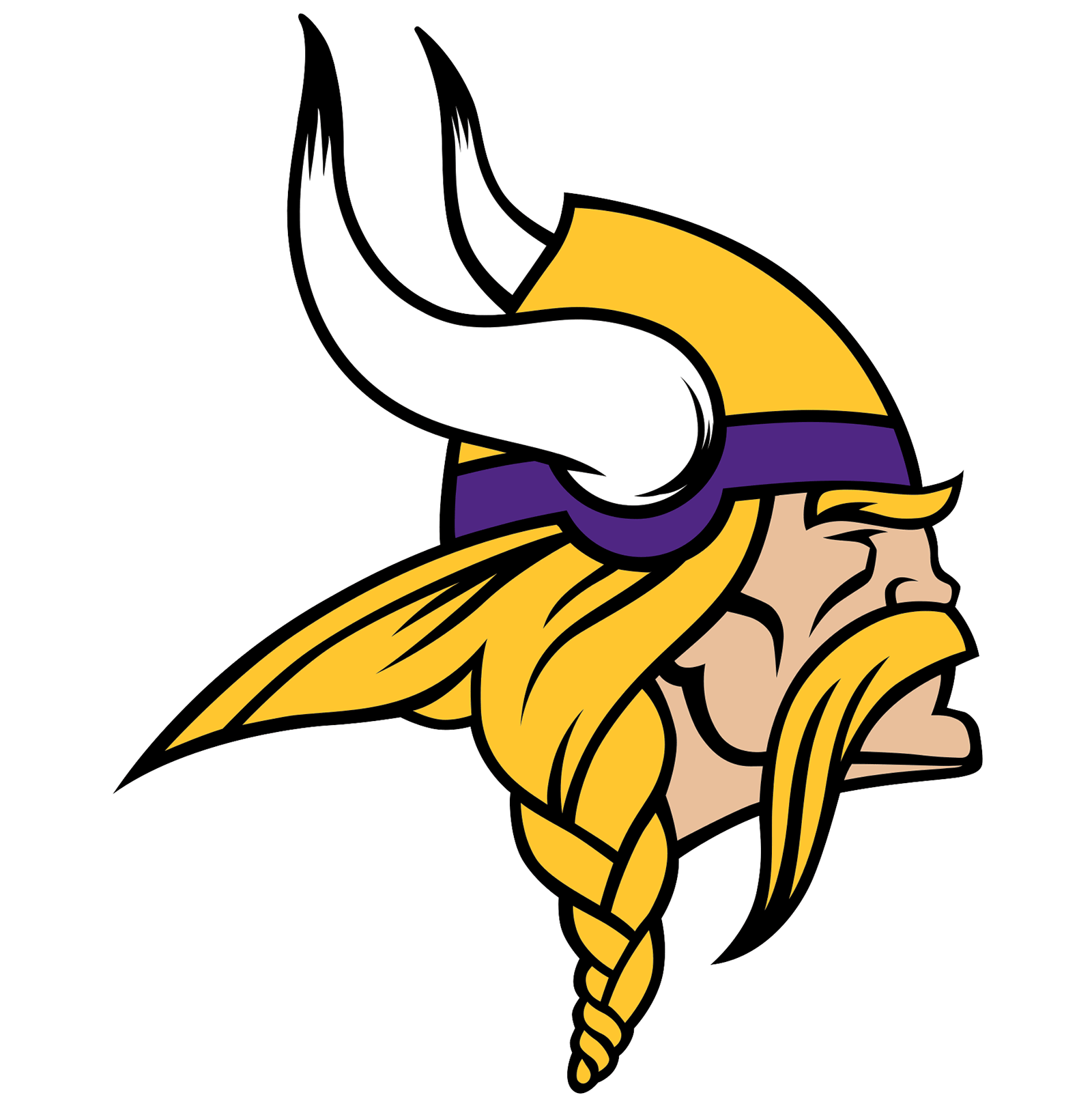 1600x1617 Minnesota Vikings logo and symbol, meaning, history, PNG