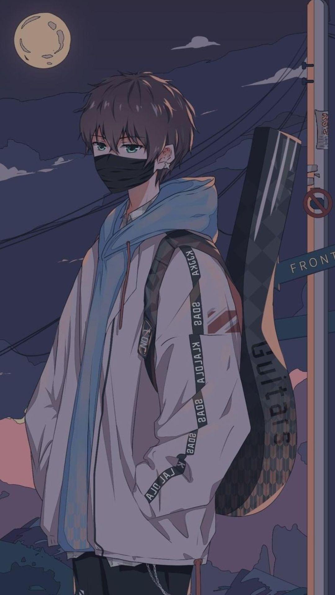 1080x1920 Cute Anime Boy Phone Wallpaper