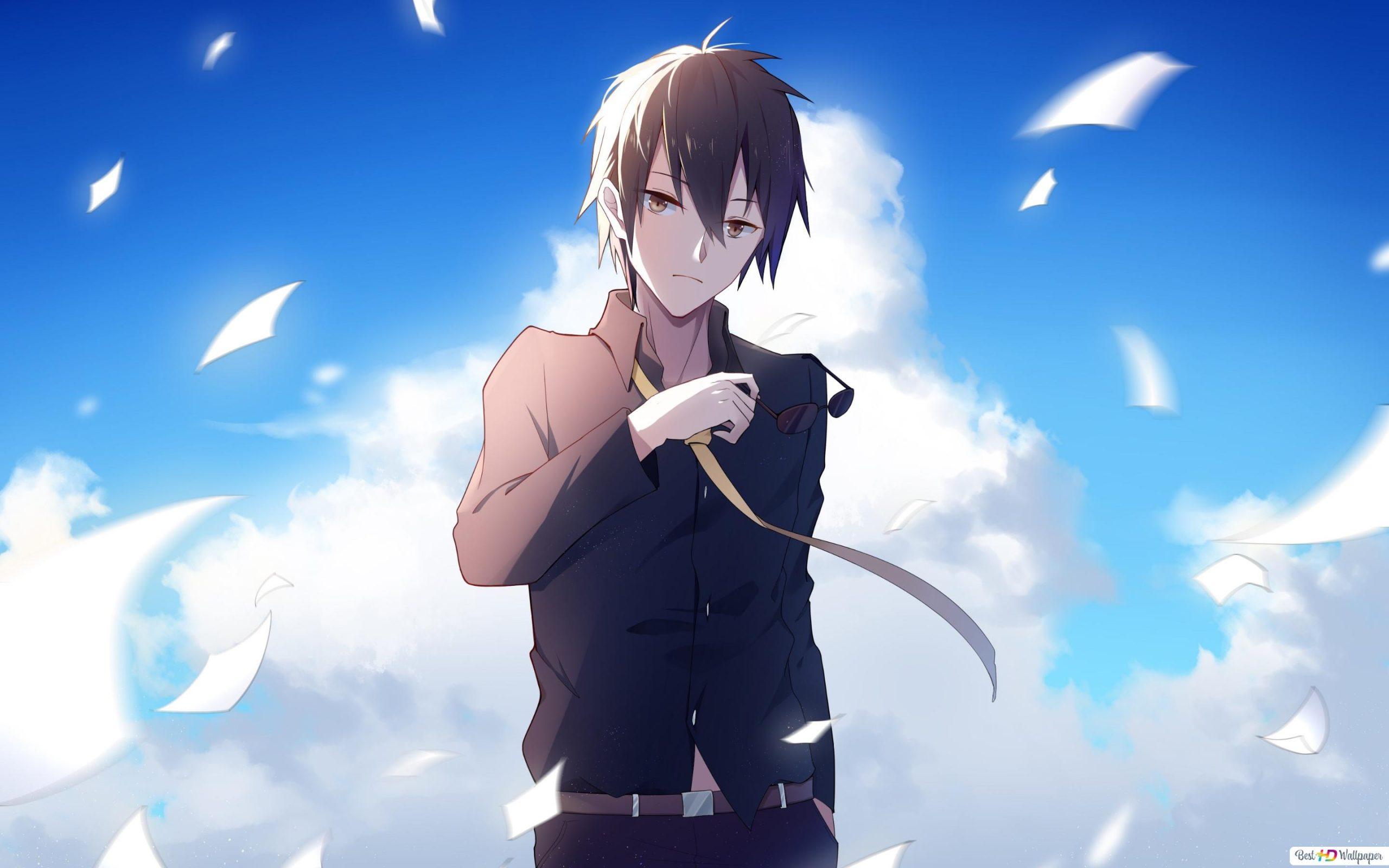 2560x1600 cute anime boy wallpaper