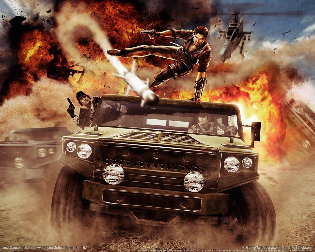 1280x1024 Just Cause 2. Not for PC