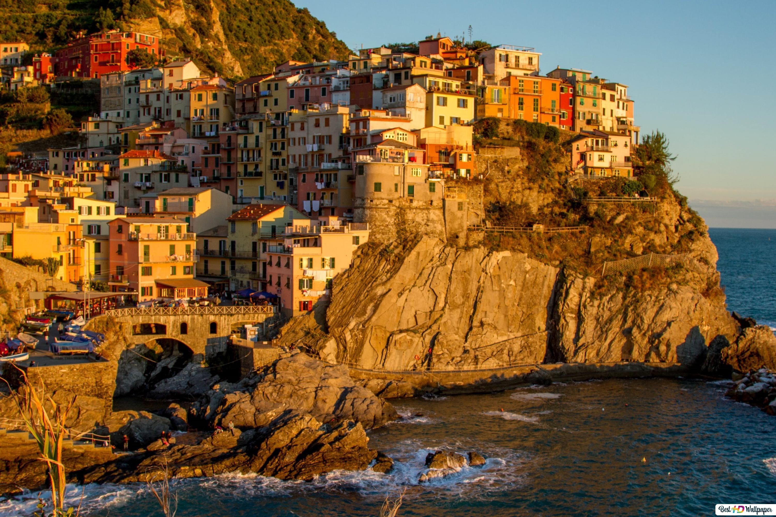 3000x2000 Manarola, ManmadeLa Spezia HD wallpaper download