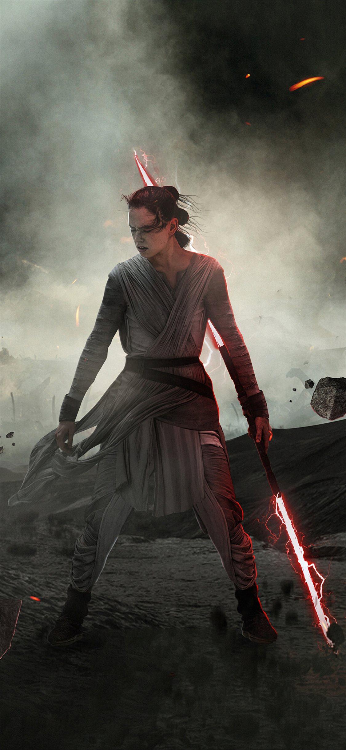 1125x2436 Star Wars Dark Rey