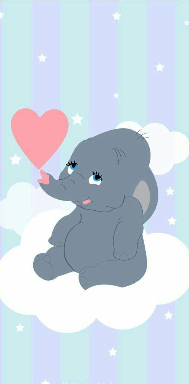 630x1280 baby dumbo wallpaper