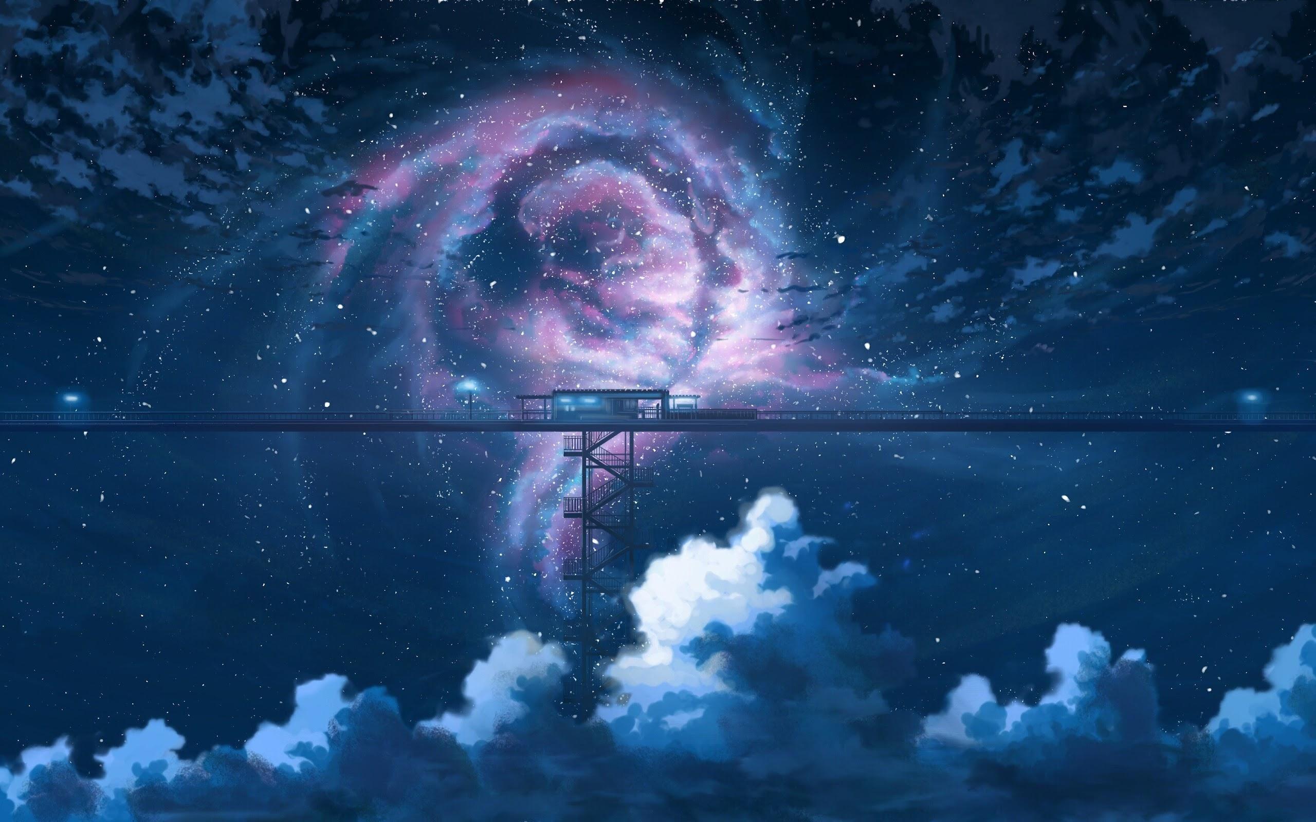 2560x1600 NIGHT SKY. Anime wallpaper 1920x Anime wallpaper, Background image wallpaper