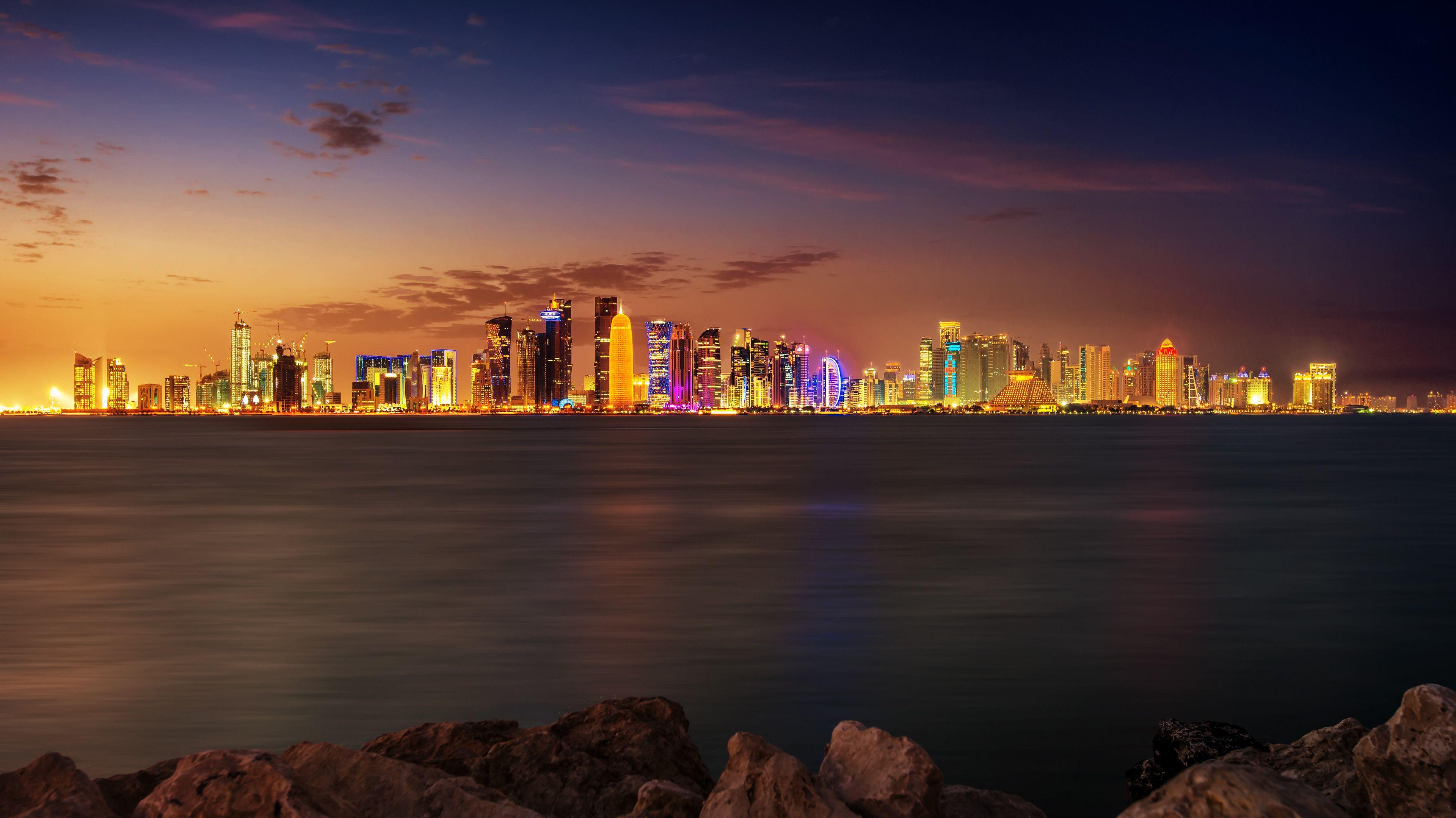 3840x2160 Doha City 4K Wallpaper [3840x2160]