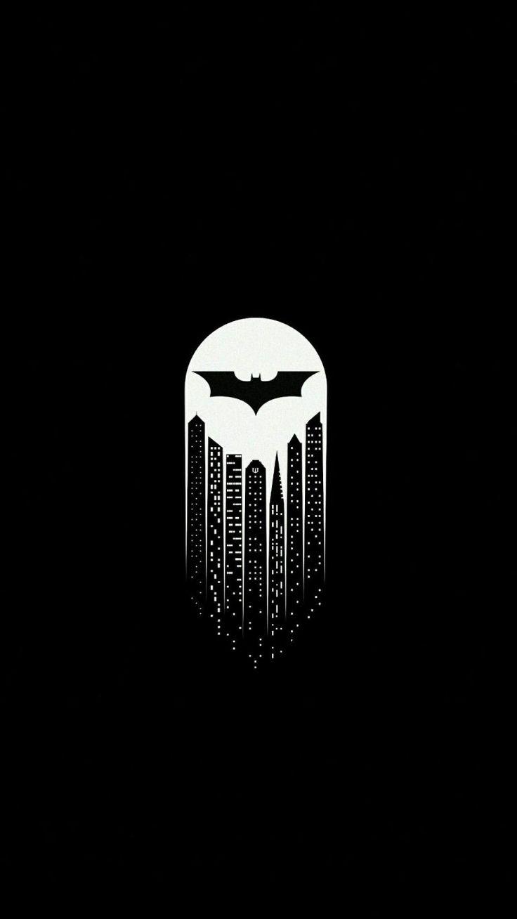736x1308 Gotham City iPhone Wallpaper Wallpaper : iPhone Wallpaper. Batman painting, Batman wallpaper, Batman canvas art