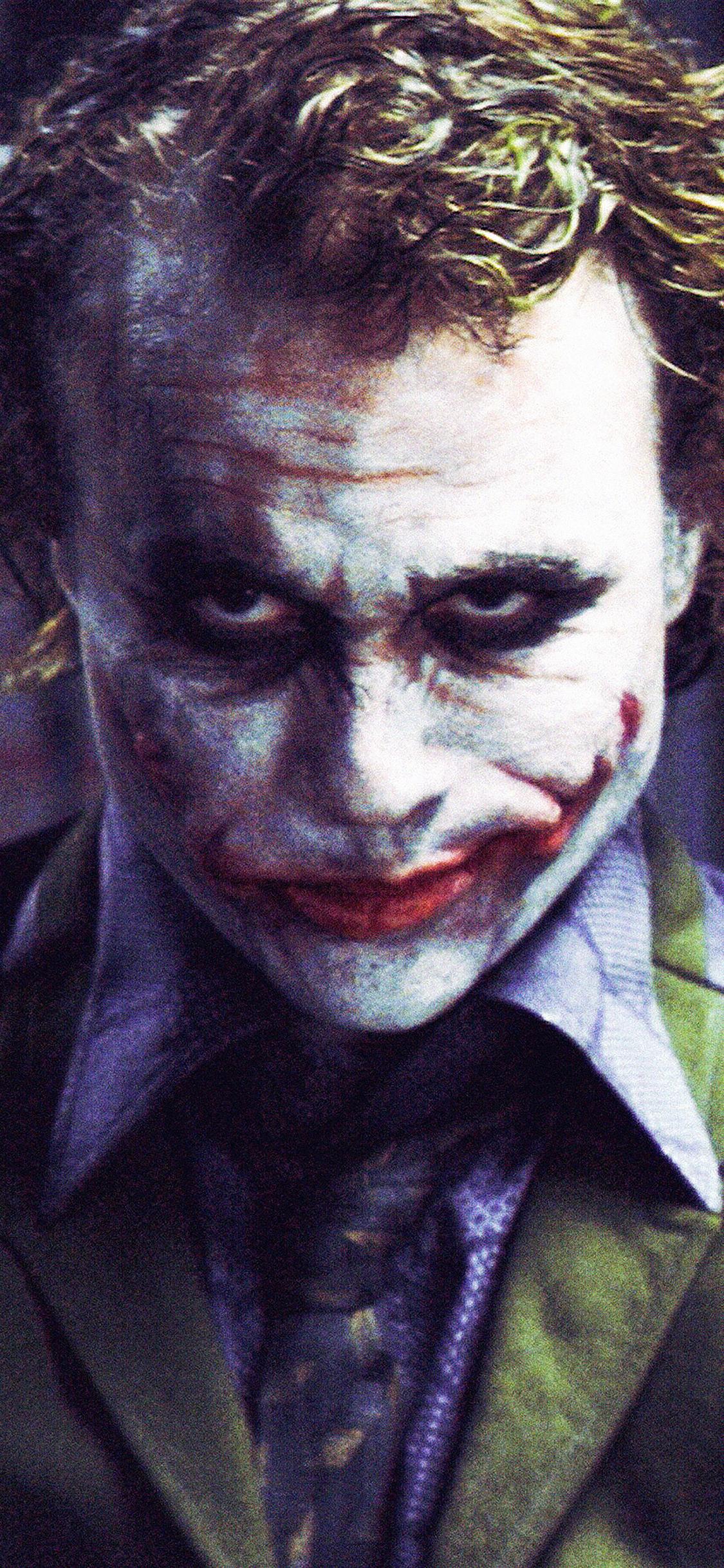 1125x2436 Be Serious Joker Batman Wallpaper