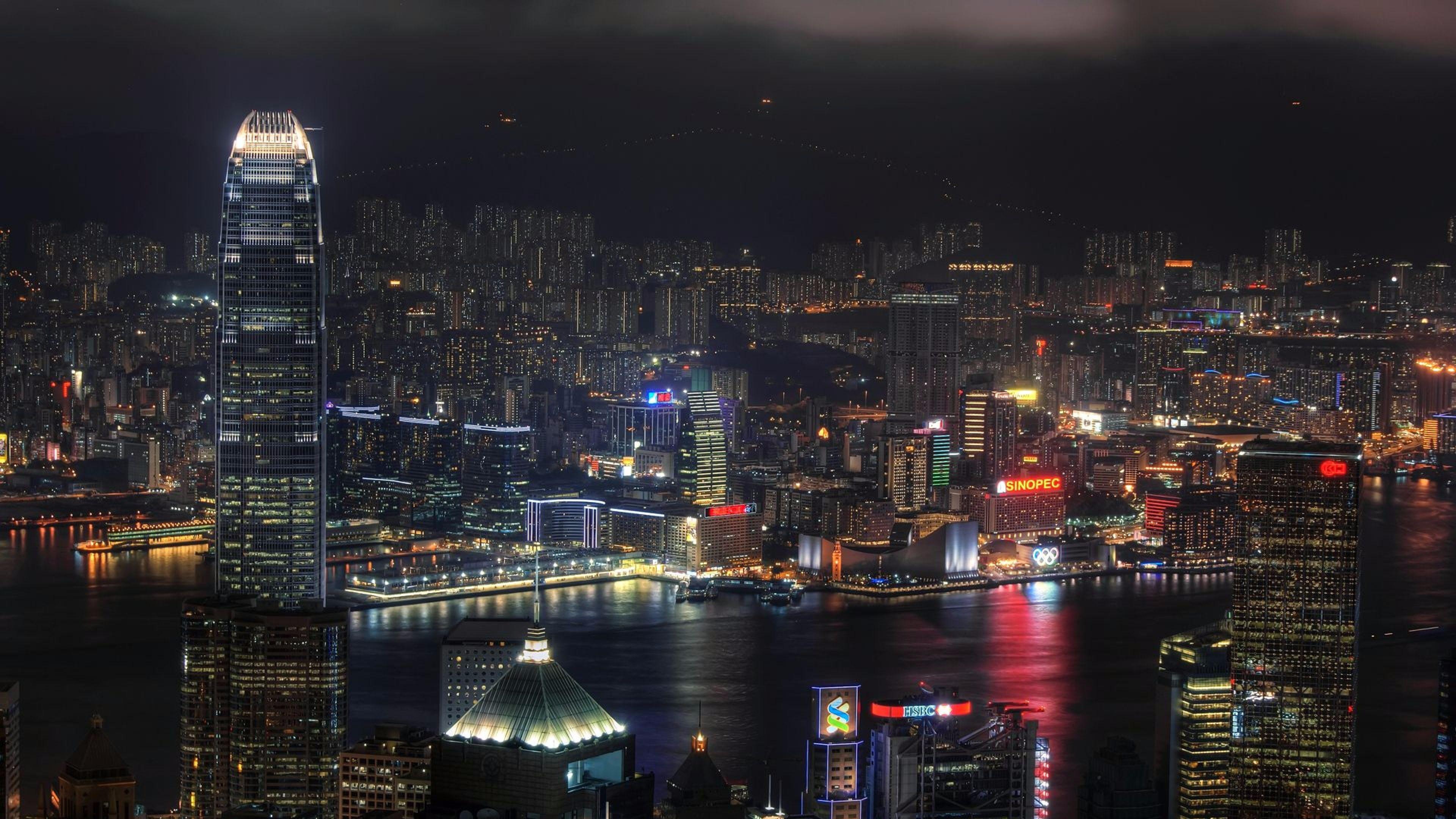 3840x2160 City of Life Hong Kong Wallpaper 15 X 2160